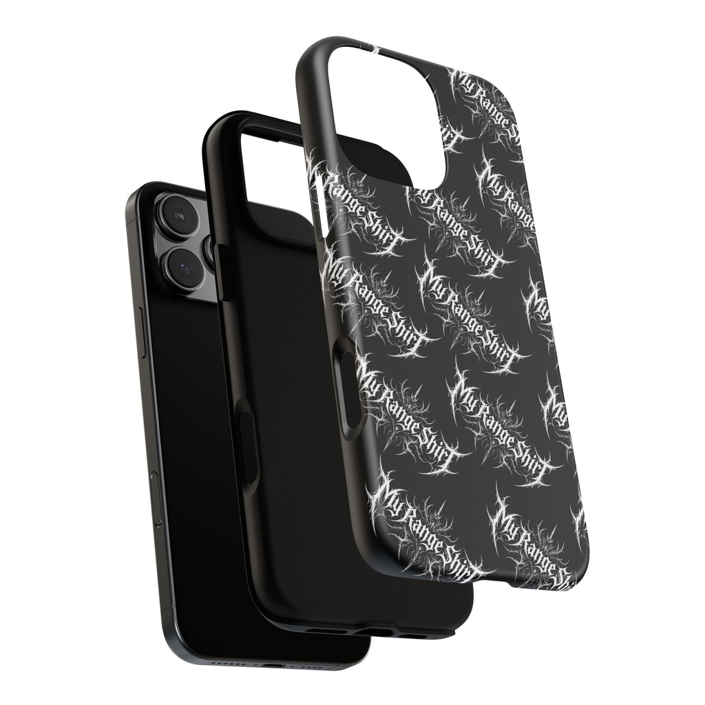 Tough Case — 'My Range Shirt' Metal Logo Black Protective Phone Case