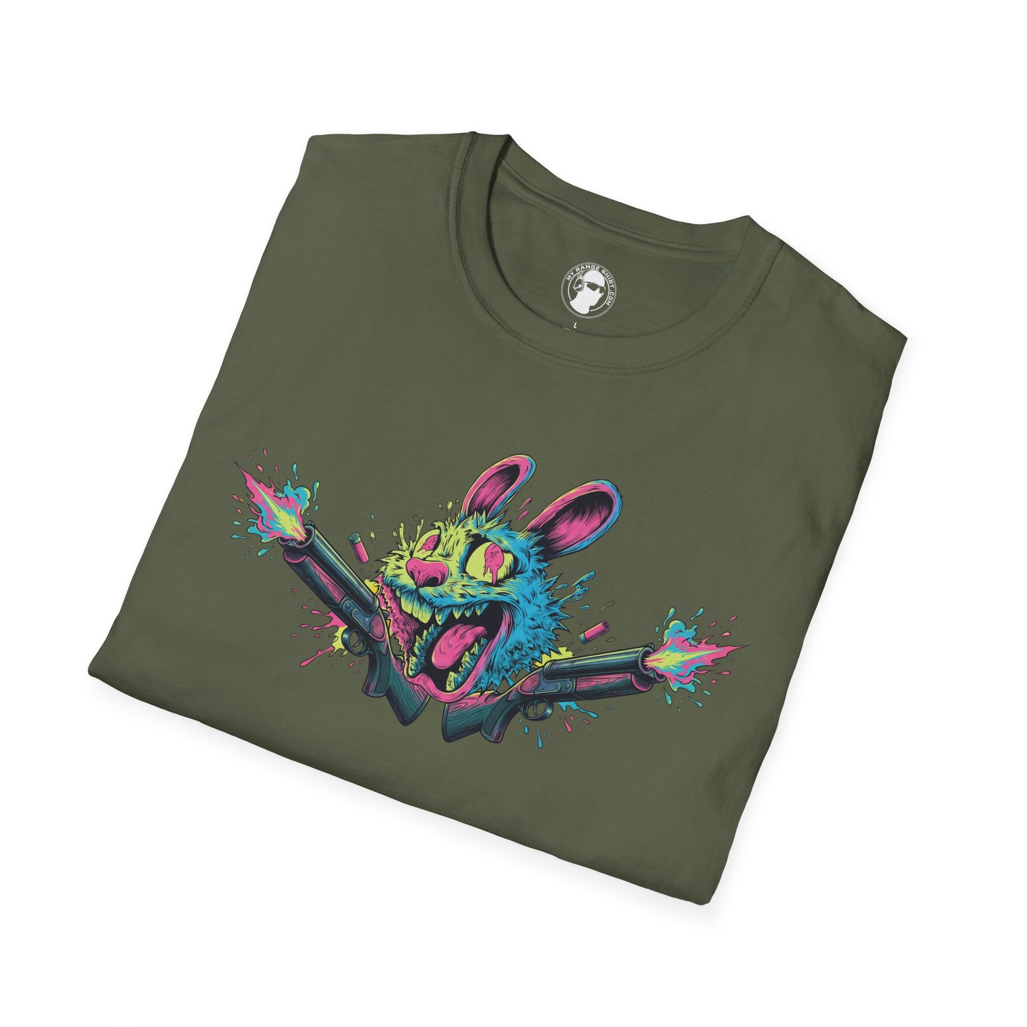 Rabbit Street Art T-Shirt