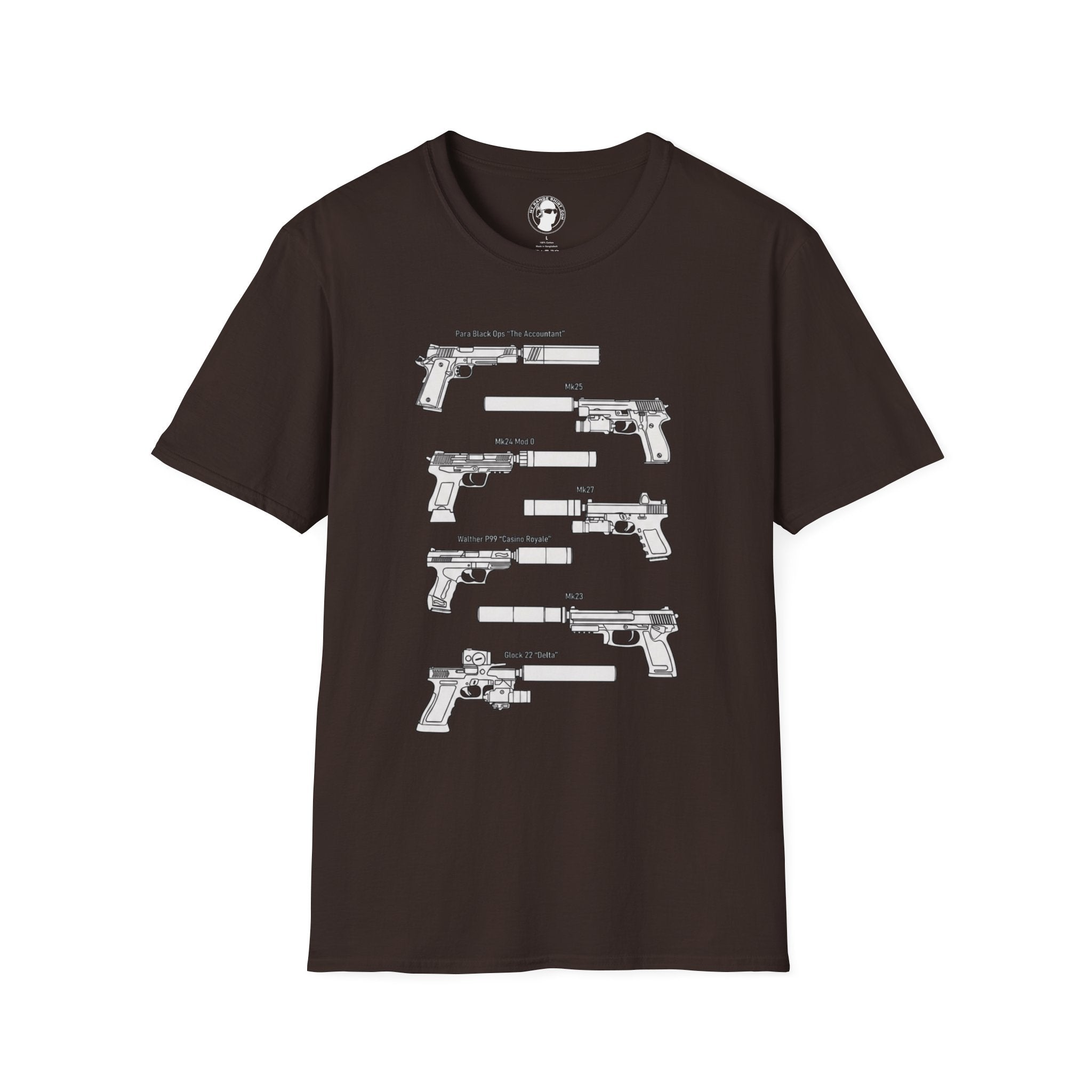 Suppressor Handgun T-Shirt
