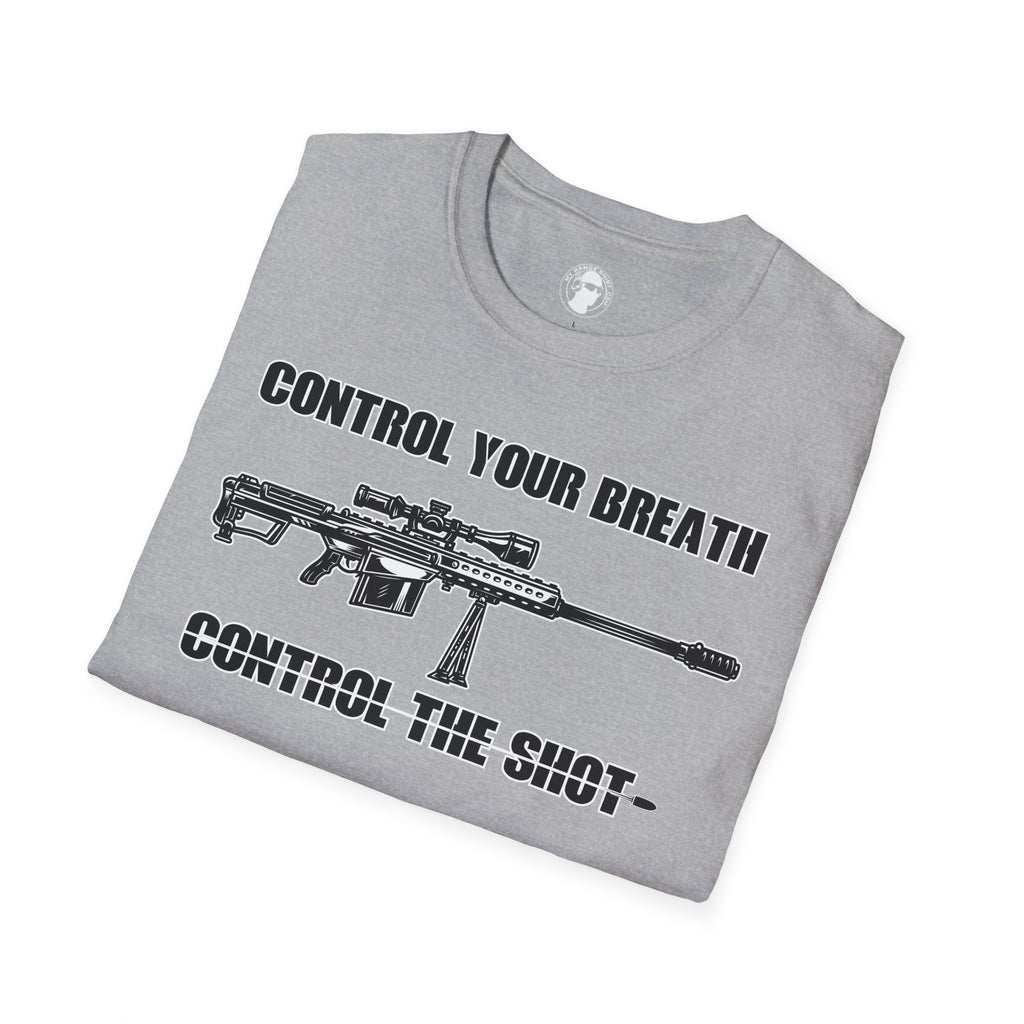 Control Your Breath Control The Shot T-Shirt