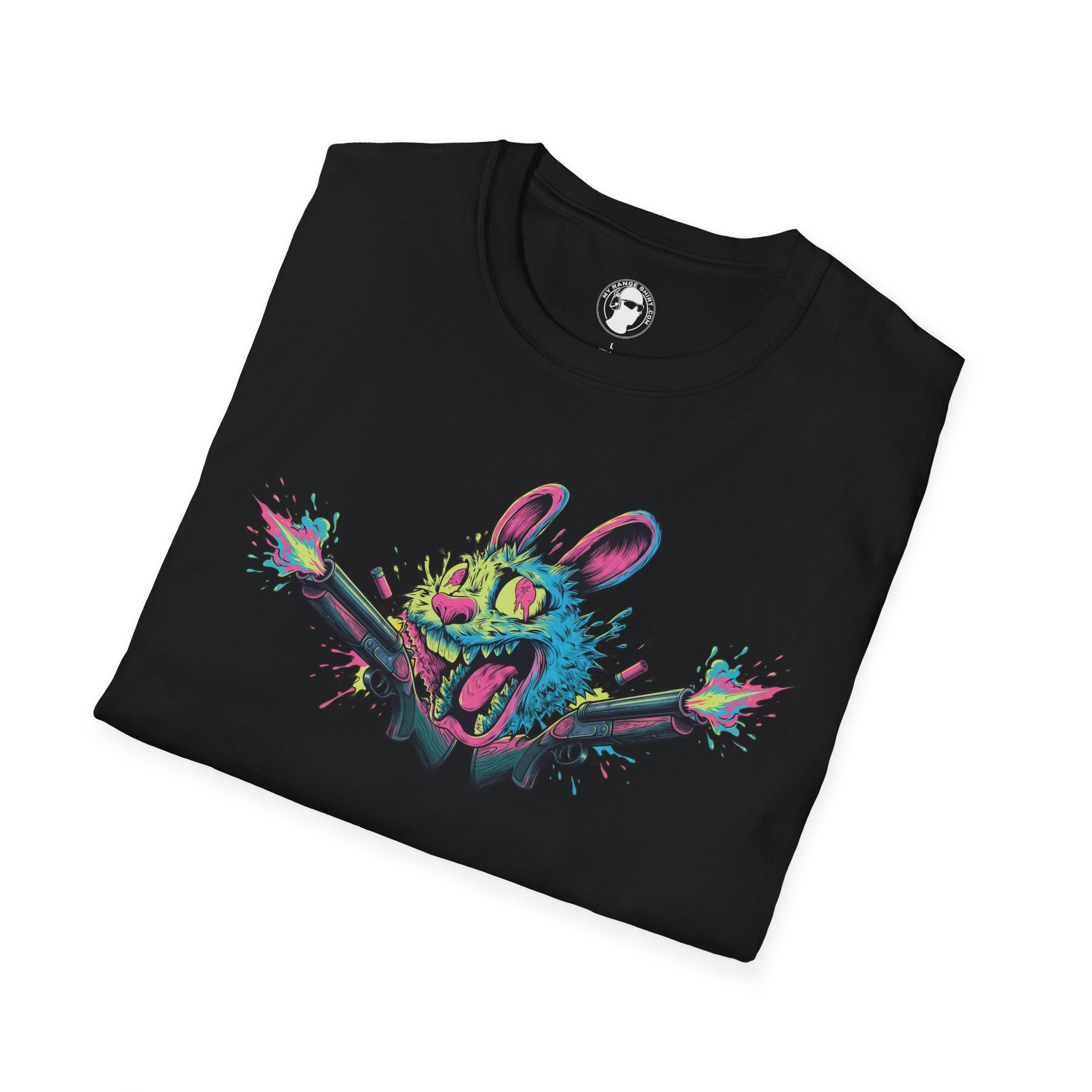 Rabbit Street Art T-Shirt