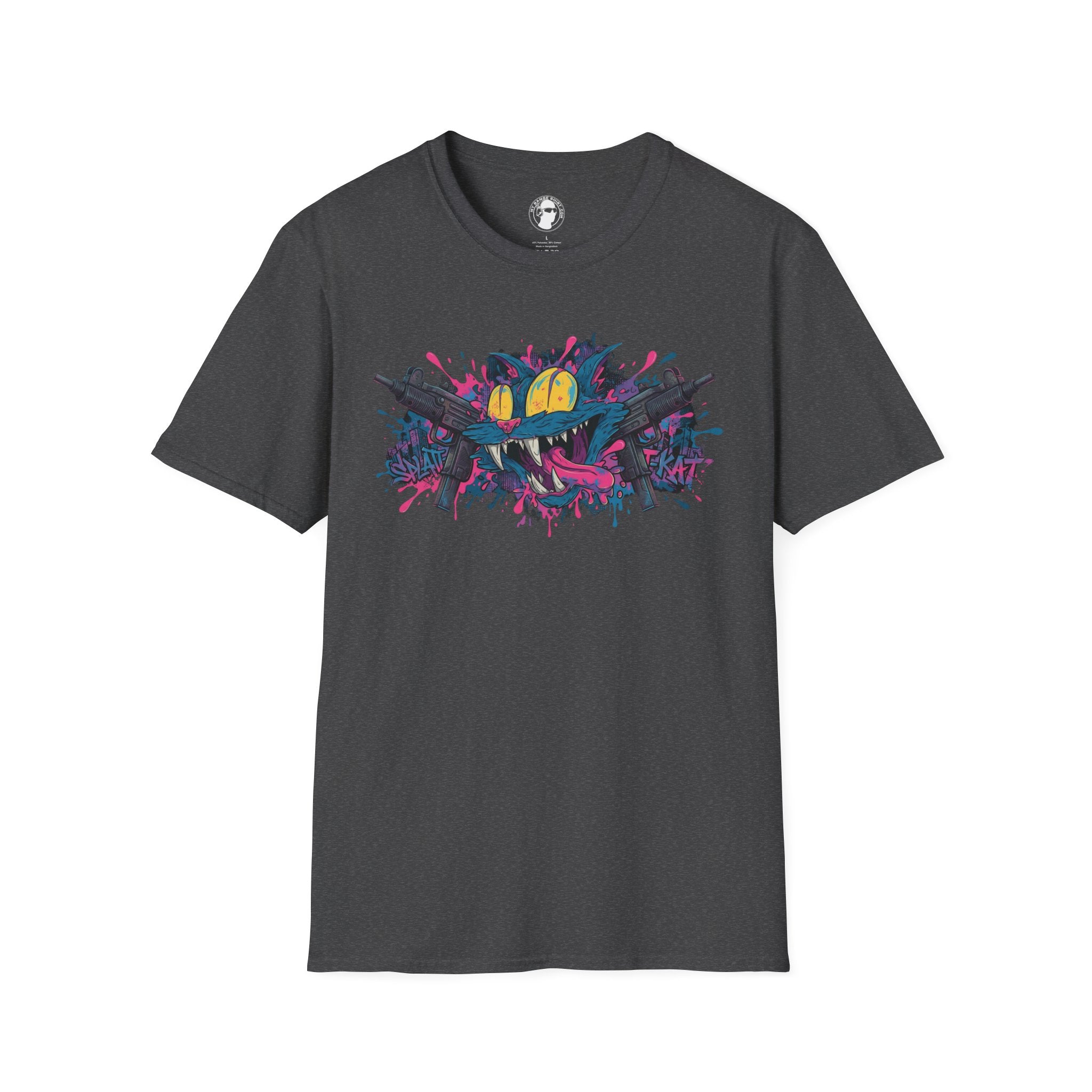 Cat Street Art T-Shirt