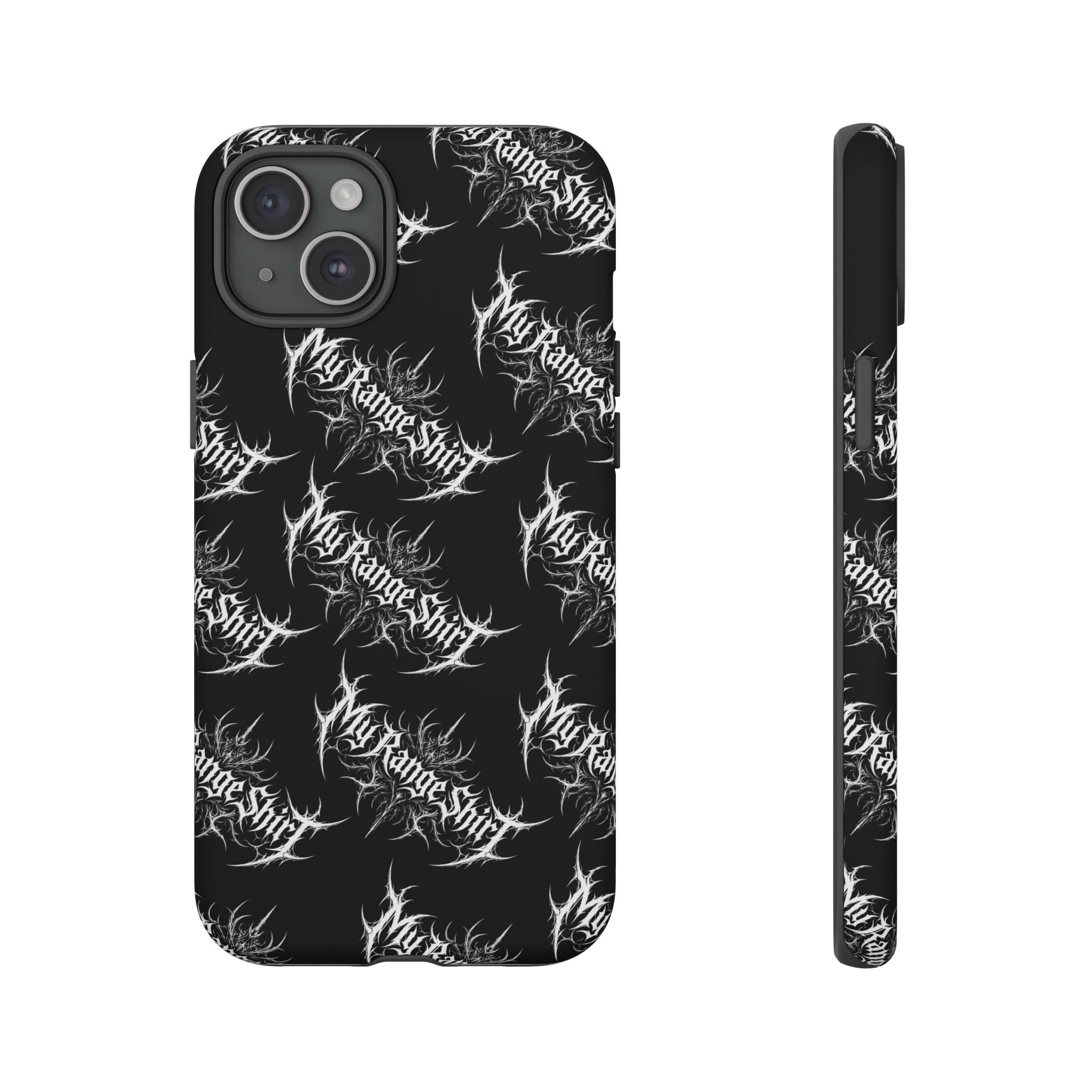 Tough Case — 'My Range Shirt' Metal Logo Black Protective Phone Case