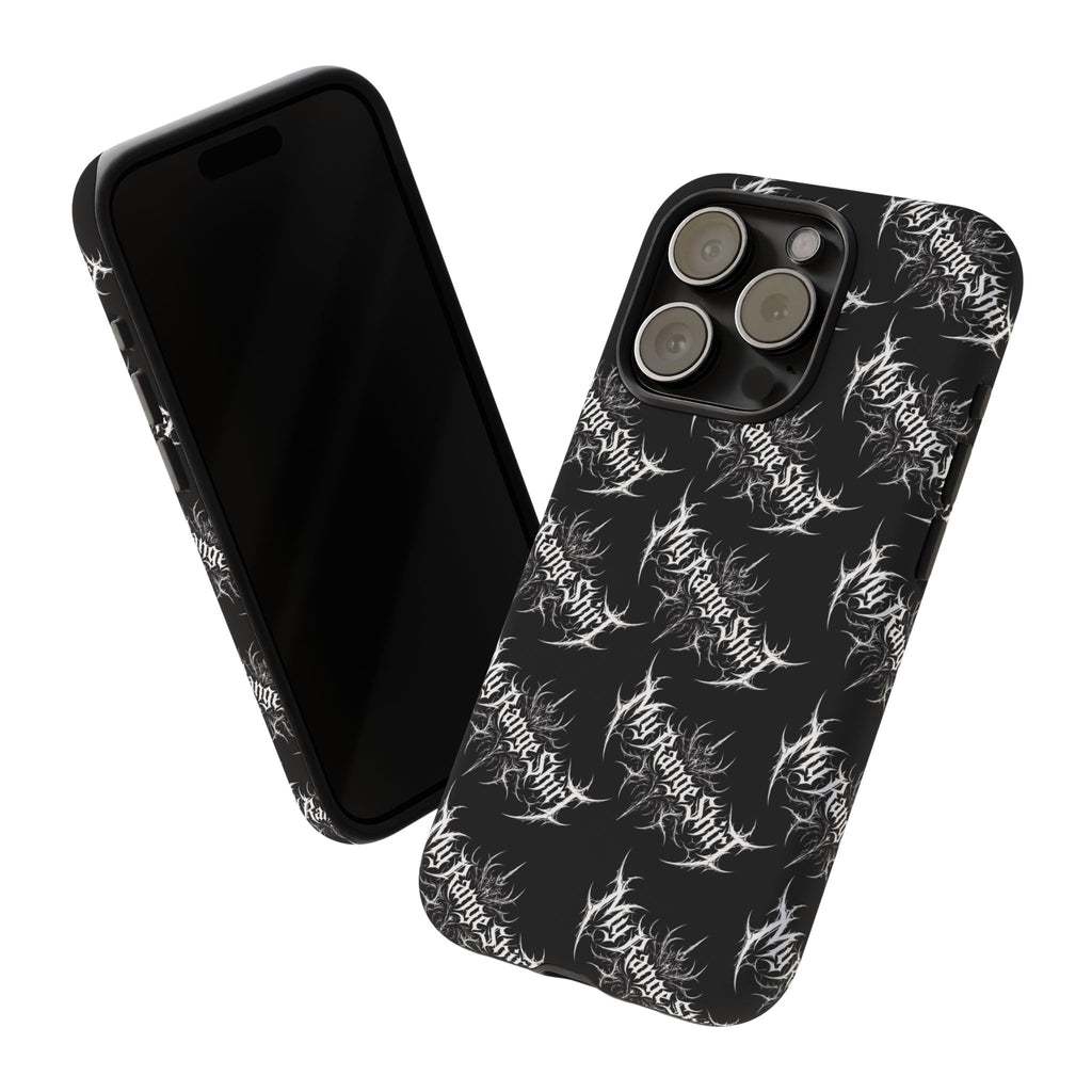 Tough Case — 'My Range Shirt' Metal Logo Black Protective Phone Case