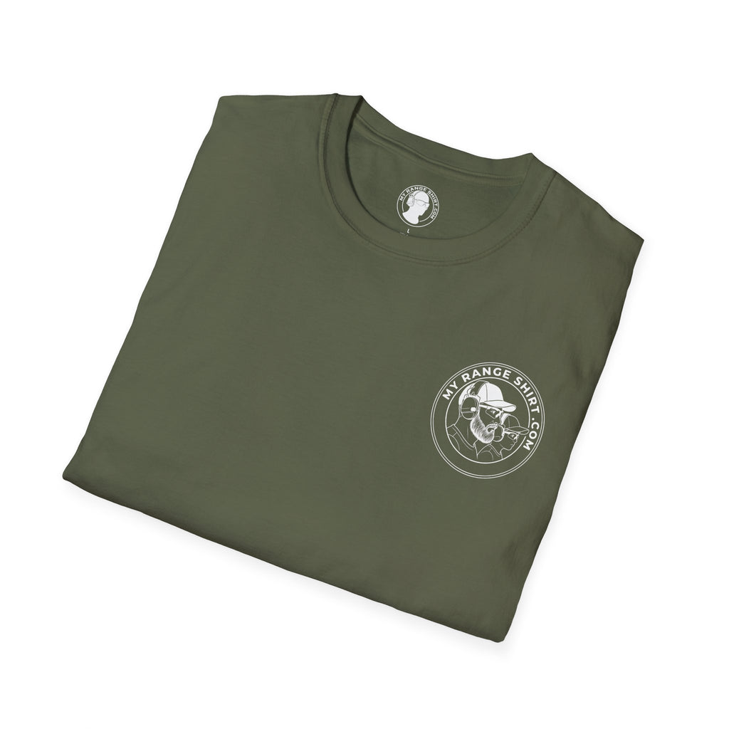 Bearded Father and Son My Range T-Shirt