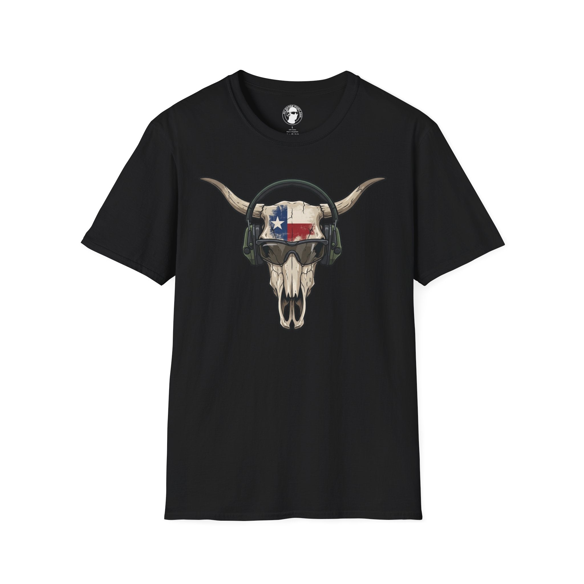 Longhorn Texas Skull T-Shirt