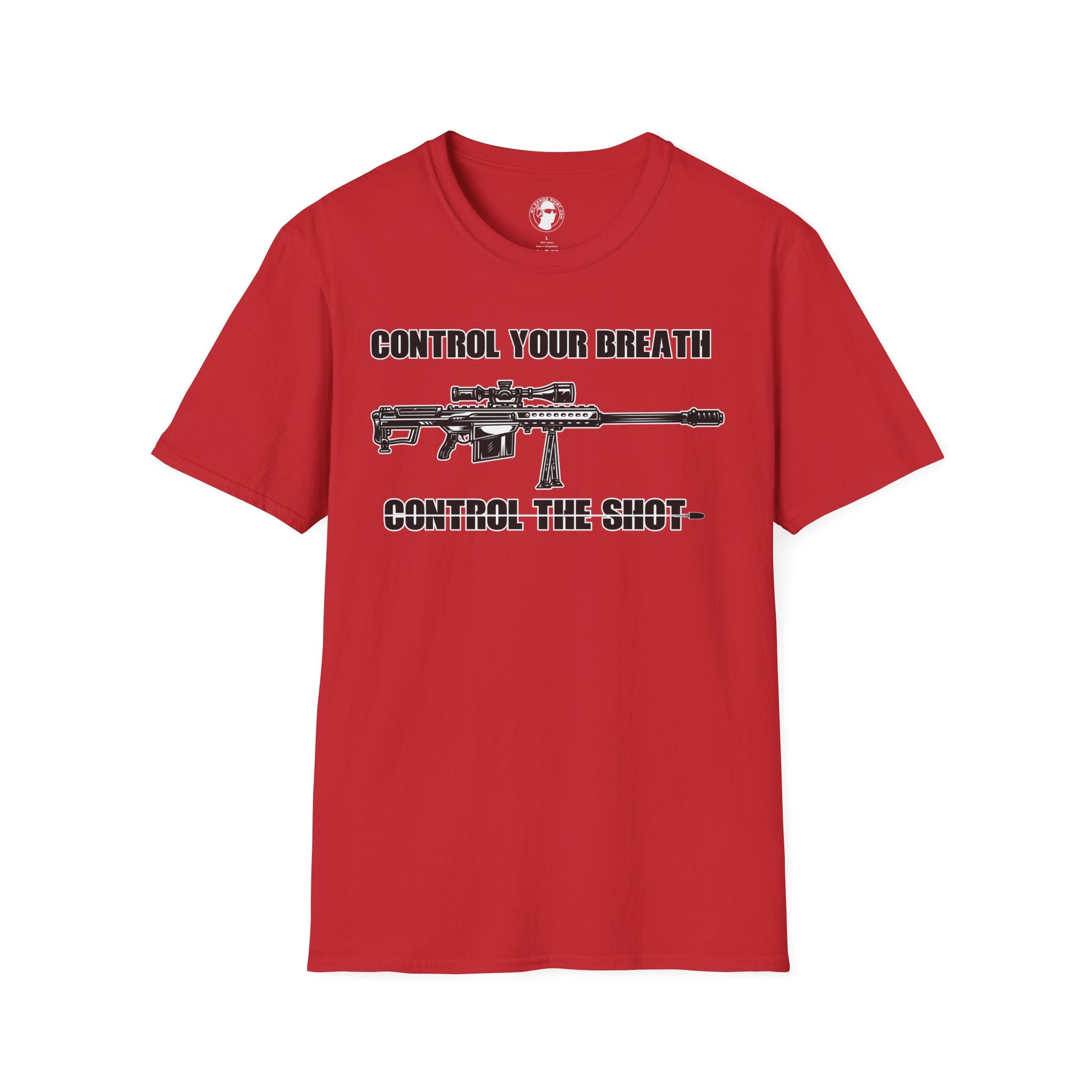 Control Your Breath Control The Shot T-Shirt