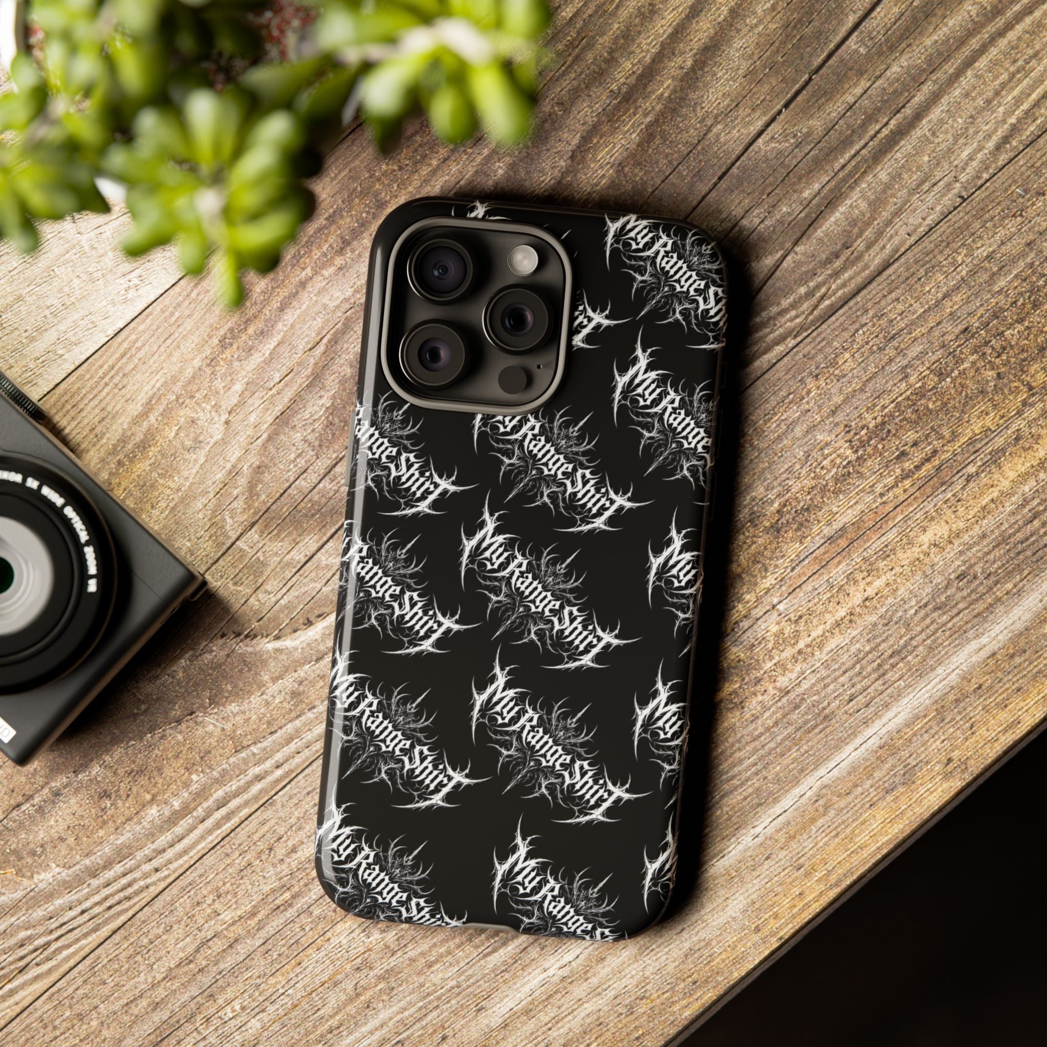 Tough Case — 'My Range Shirt' Metal Logo Black Protective Phone Case