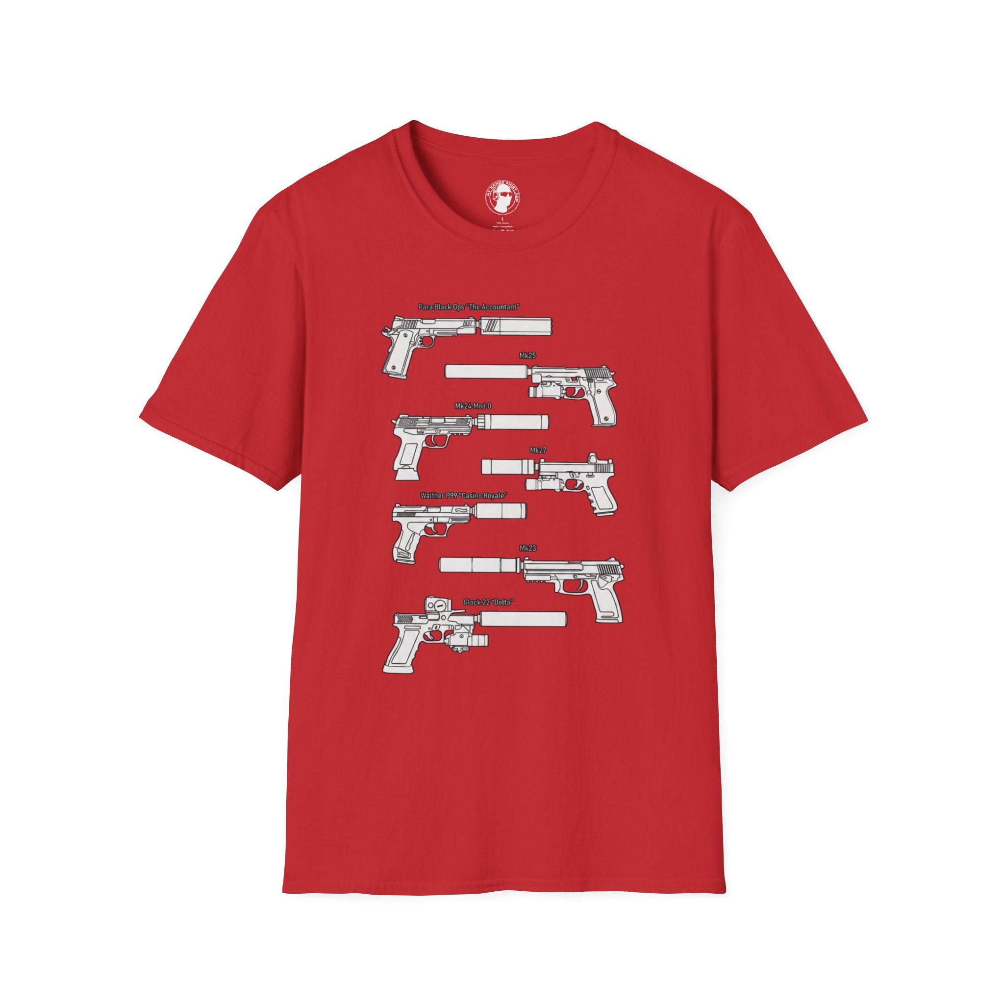 Suppressor Handgun T-Shirt