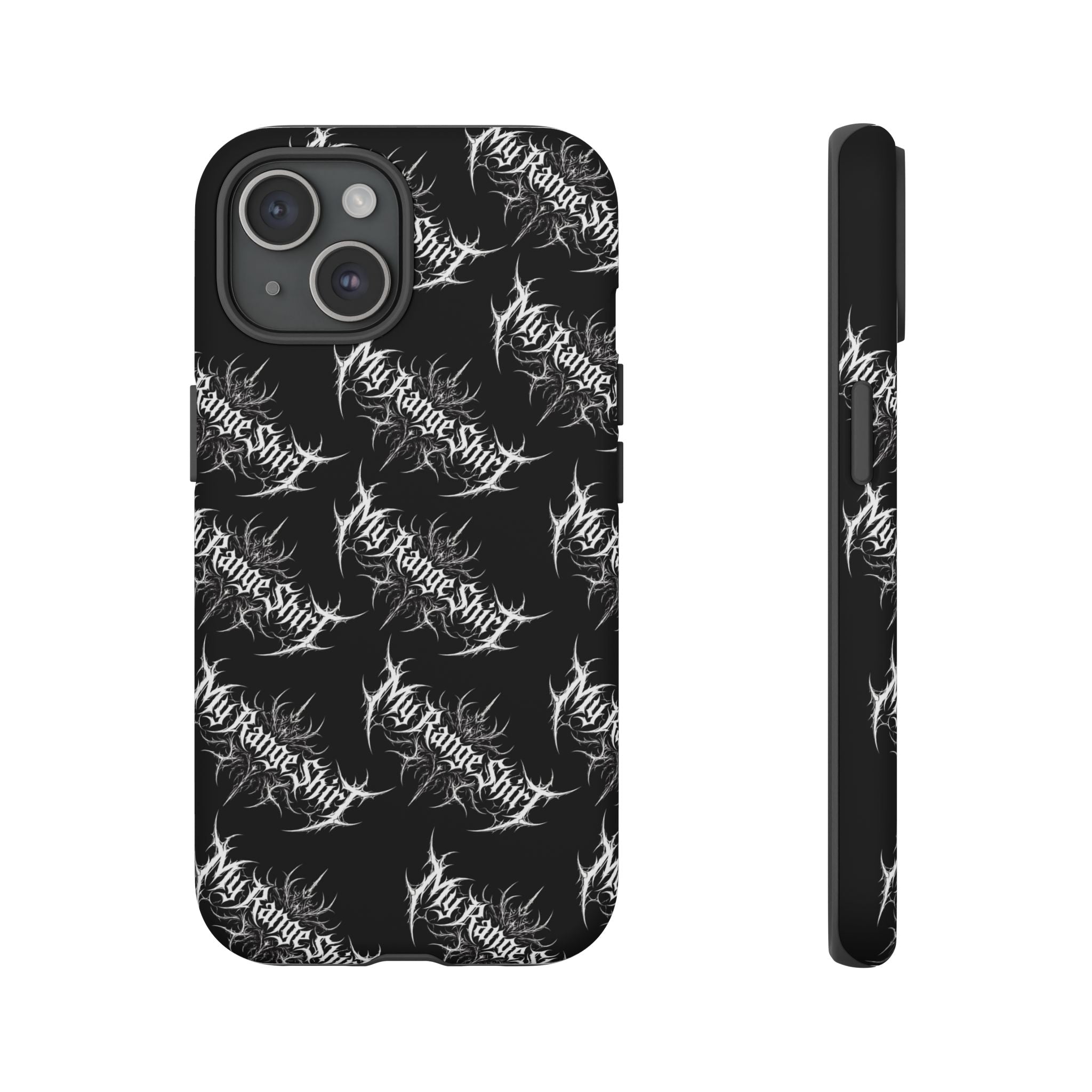 Tough Case — 'My Range Shirt' Metal Logo Black Protective Phone Case