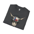 Longhorn Texas Skull T-Shirt