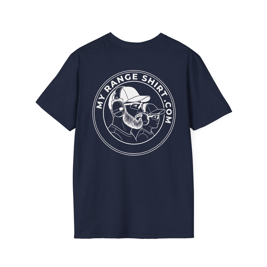 Bearded Father and Son My Range T-Shirt