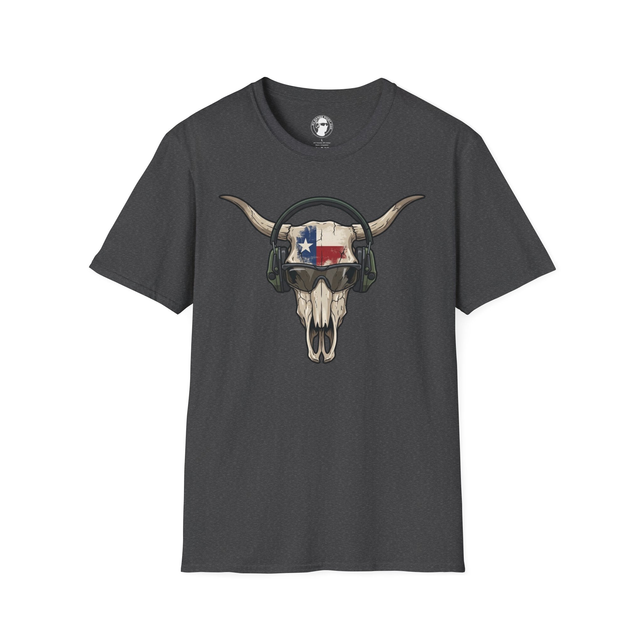 Longhorn Texas Skull T-Shirt