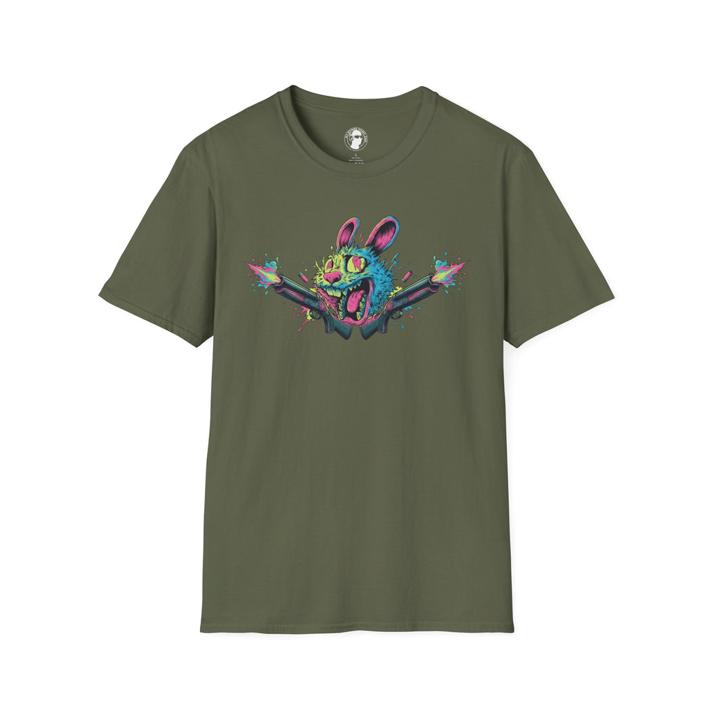 Rabbit Street Art T-Shirt
