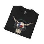 Longhorn Texas Skull T-Shirt