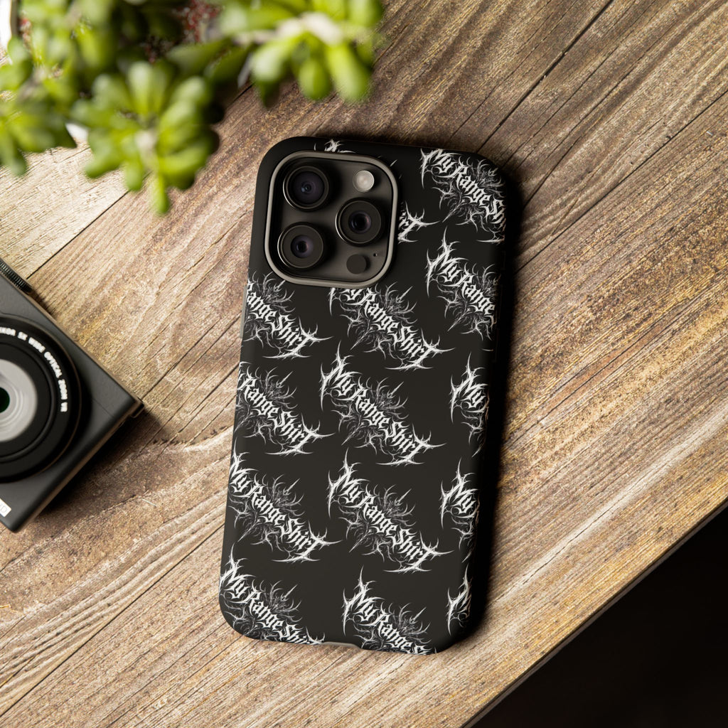 Tough Case — 'My Range Shirt' Metal Logo Black Protective Phone Case