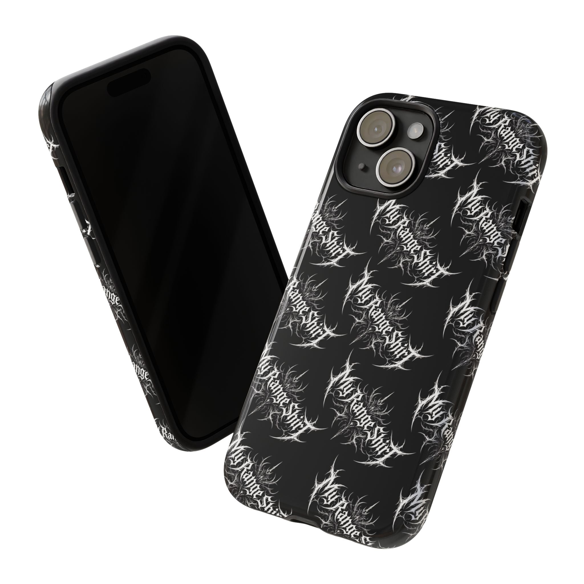 Tough Case — 'My Range Shirt' Metal Logo Black Protective Phone Case