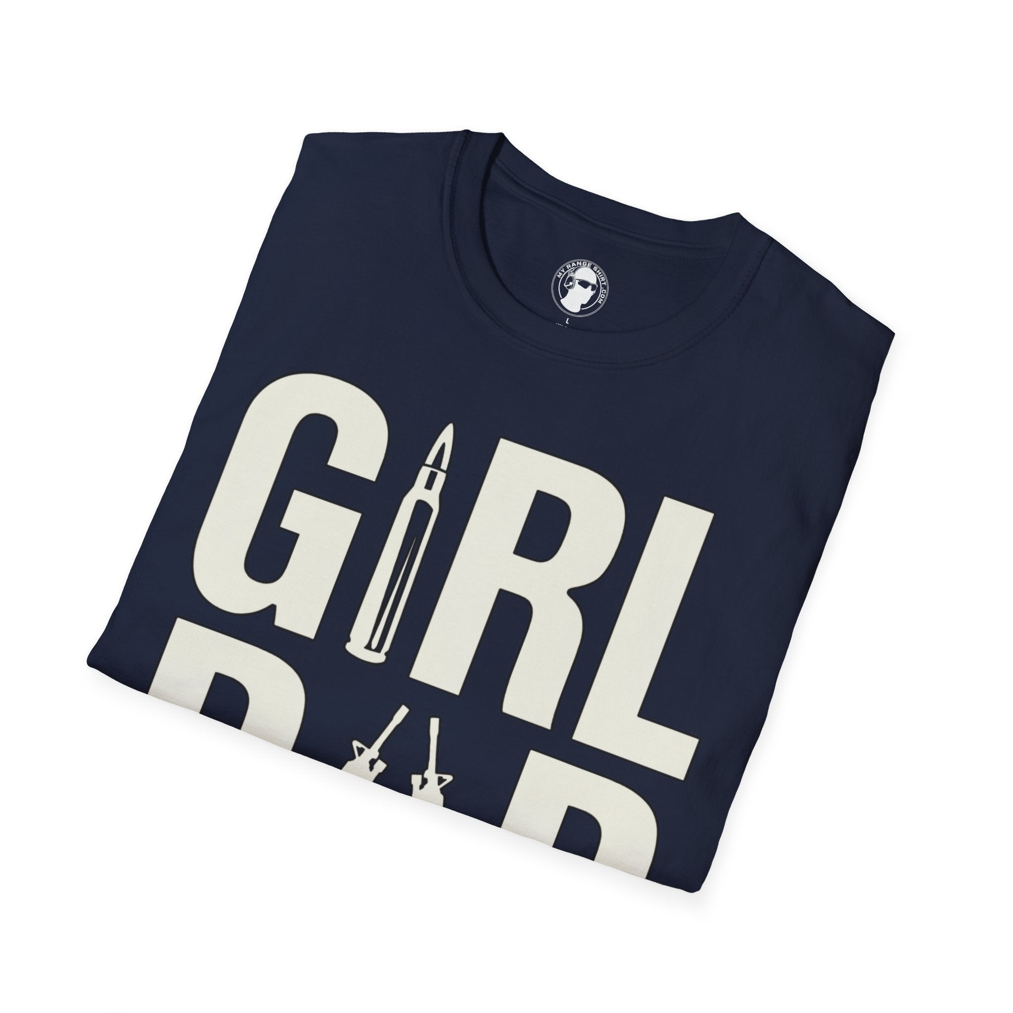 Girl Dad, Her First Line of Defense T-Shirt