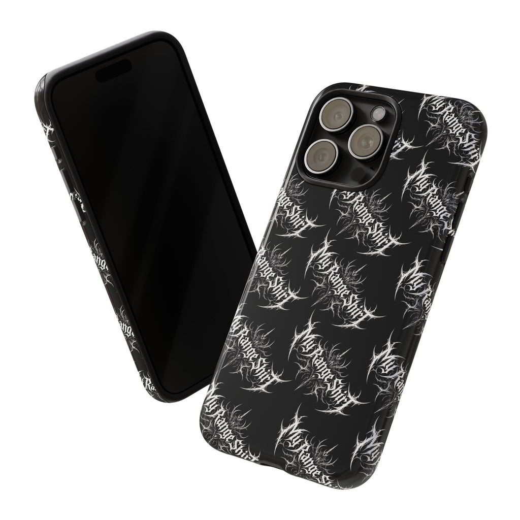 Tough Case — 'My Range Shirt' Metal Logo Black Protective Phone Case