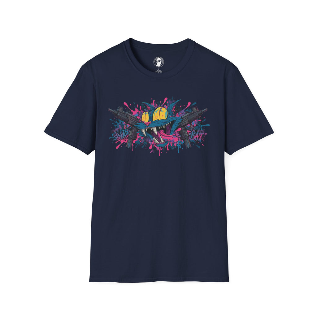 Cat Street Art T-Shirt