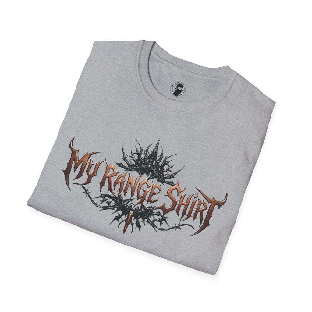Twisted Barbed Wire Metal Logo T-Shirt
