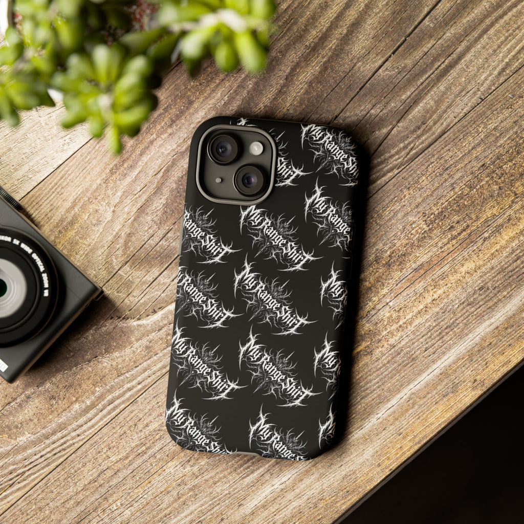 Tough Case — 'My Range Shirt' Metal Logo Black Protective Phone Case