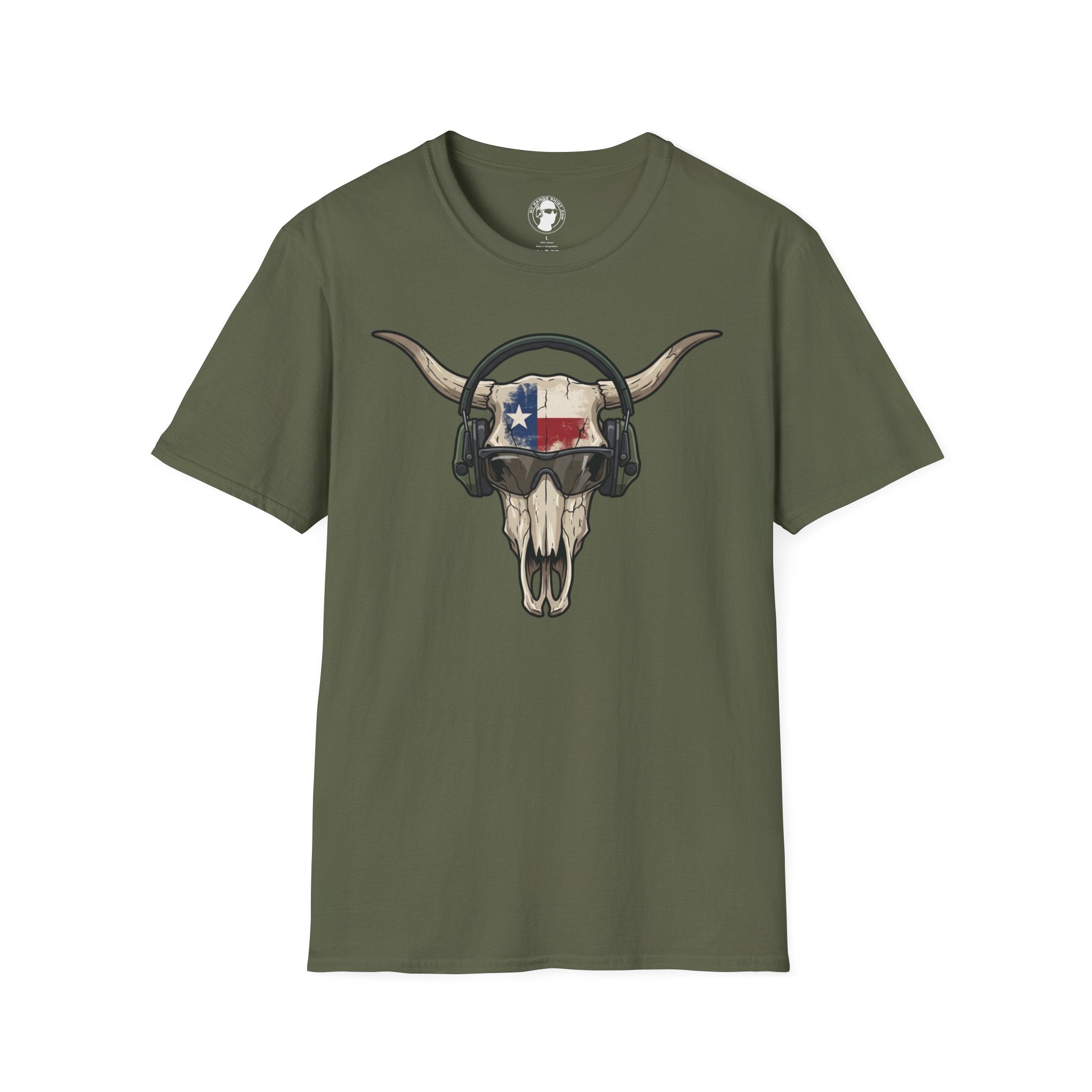 Longhorn Texas Skull T-Shirt