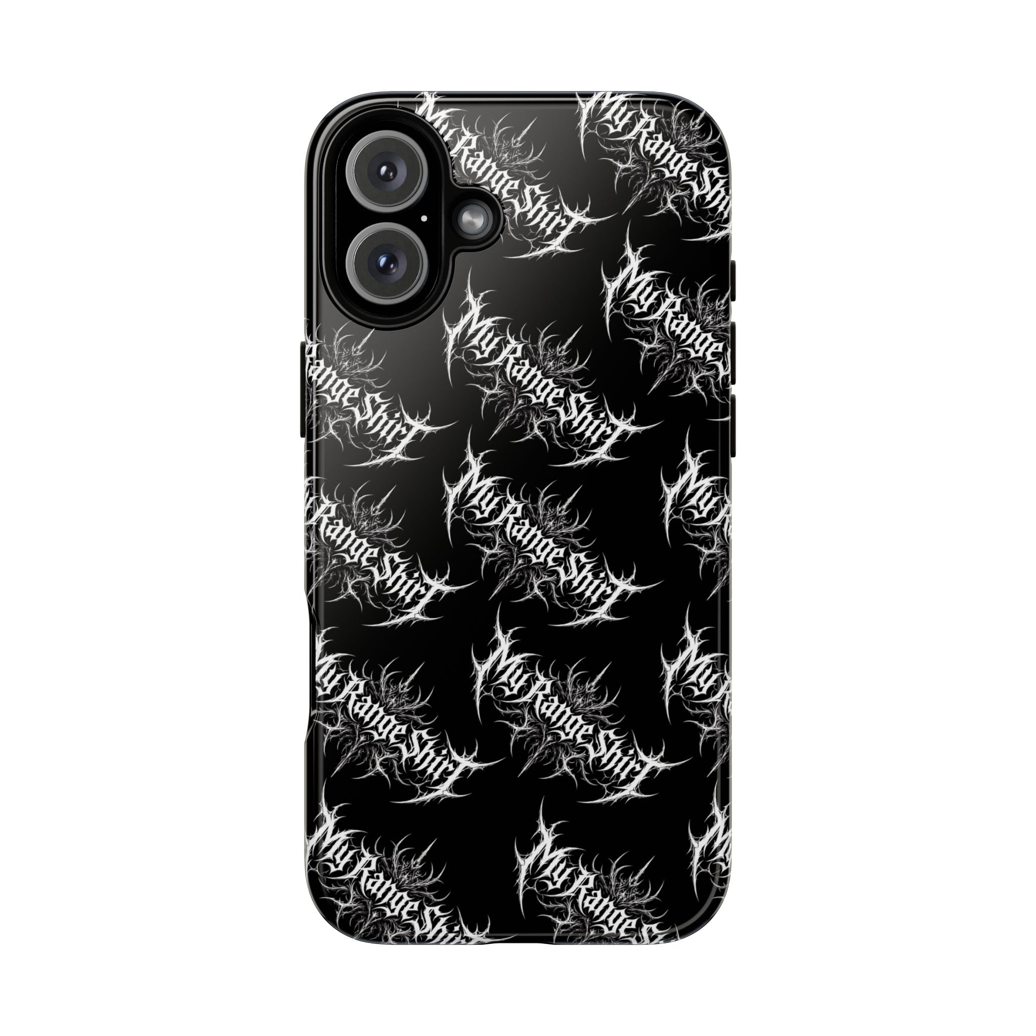 Tough Case — 'My Range Shirt' Metal Logo Black Protective Phone Case