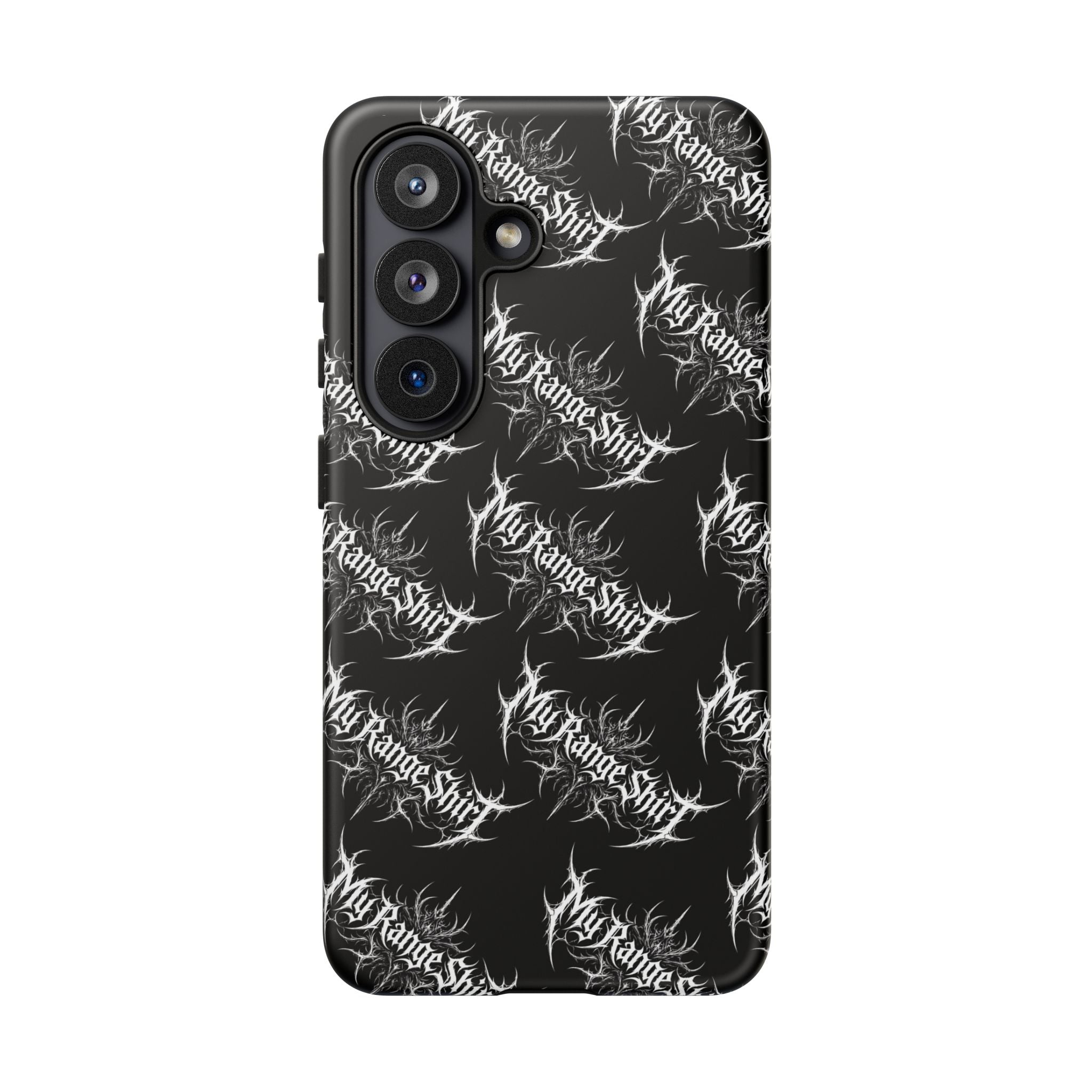 Tough Case — 'My Range Shirt' Metal Logo Black Protective Phone Case