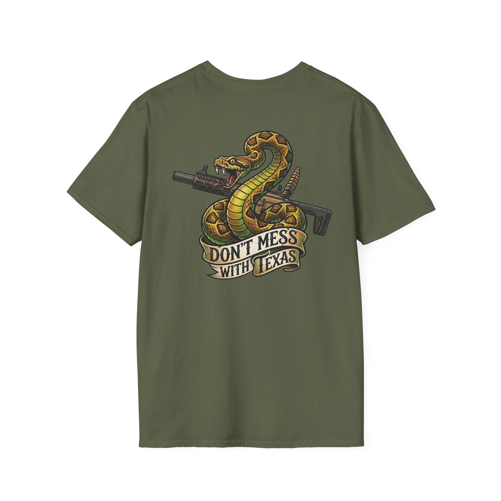 Don't Mess With Texas Rattlesnake T-Shirt