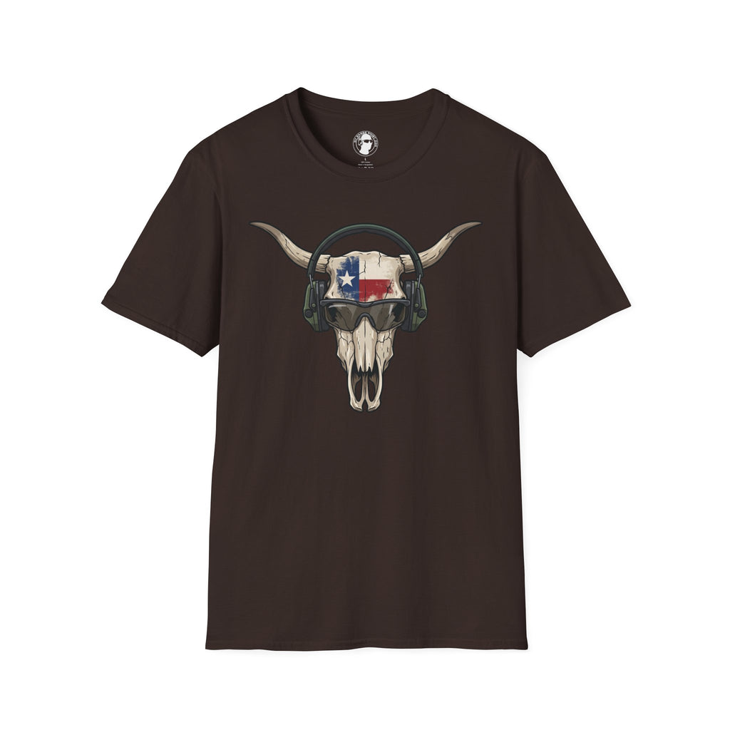 Longhorn Texas Skull T-Shirt