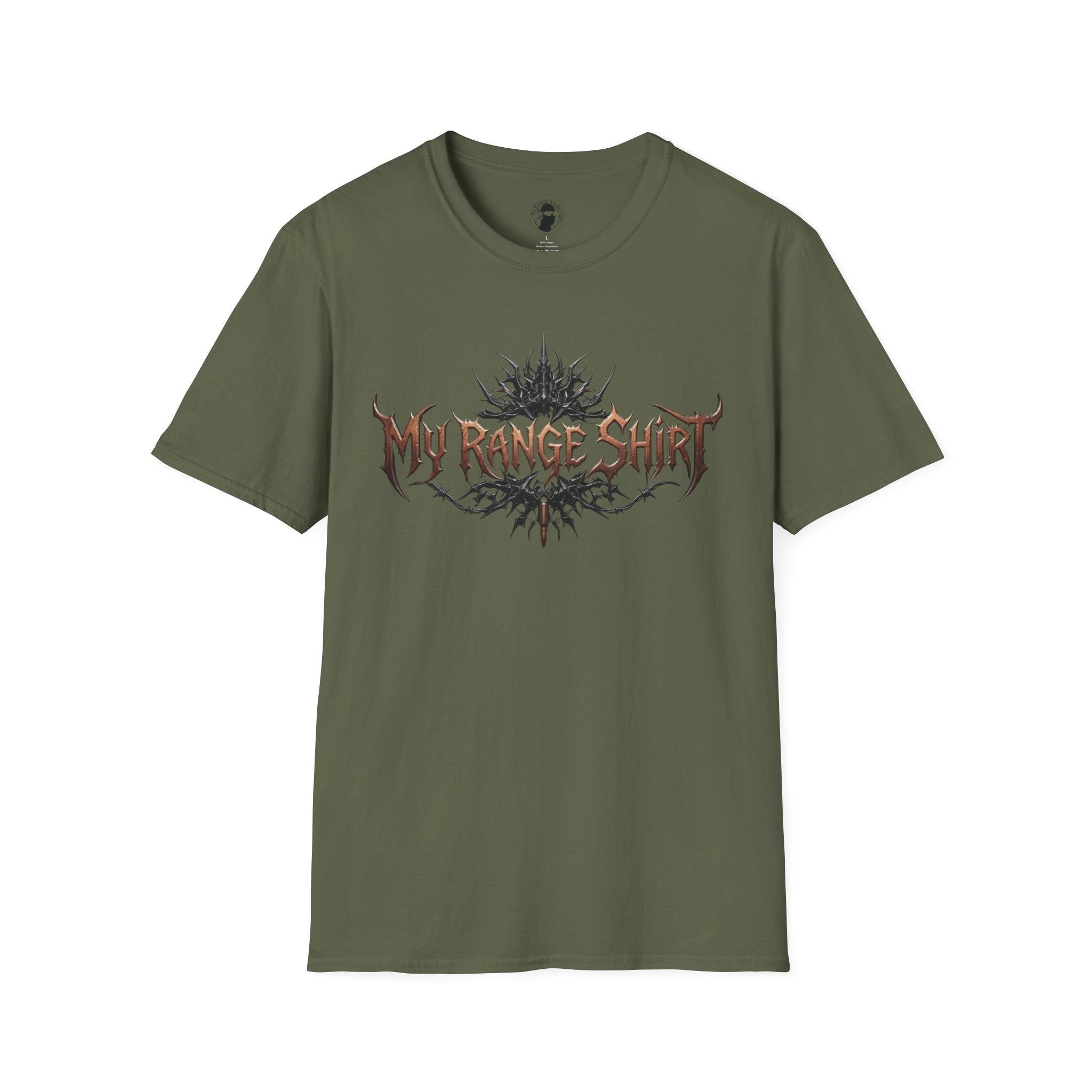 Twisted Barbed Wire Metal Logo T-Shirt