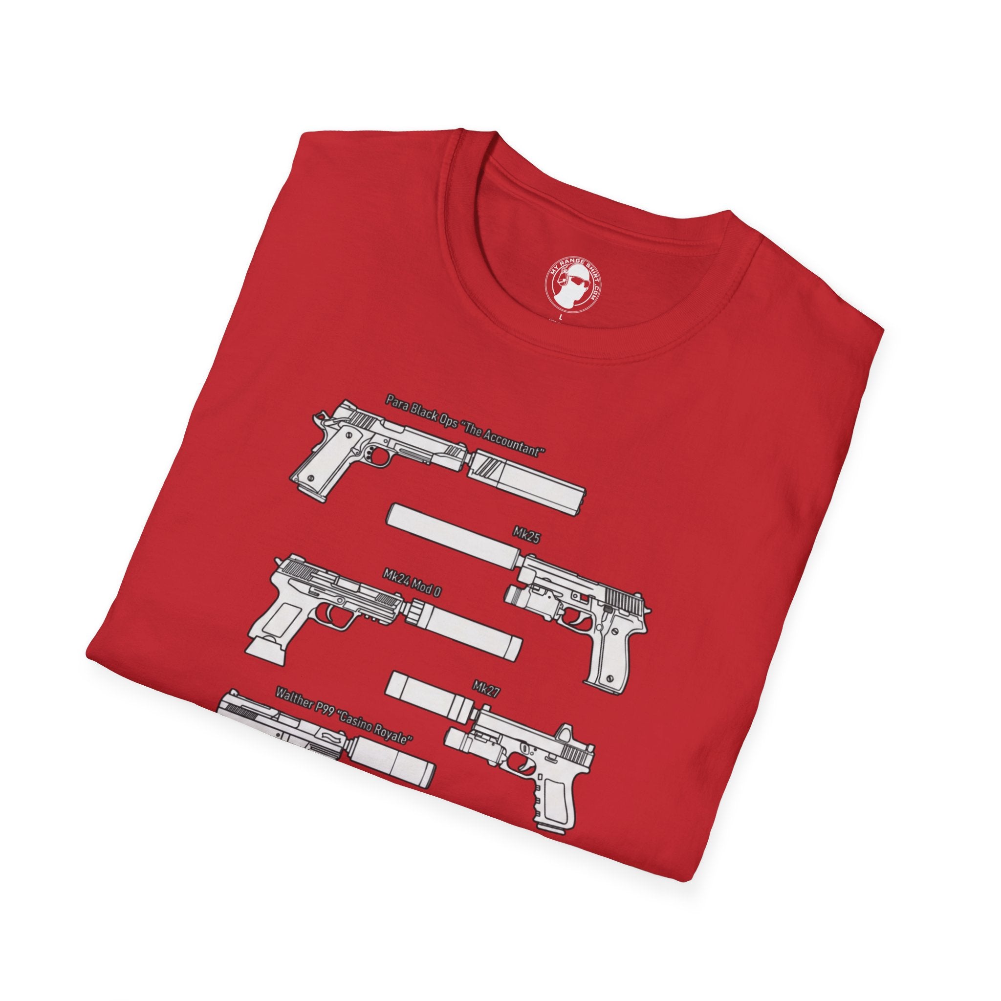 Suppressor Handgun T-Shirt