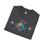 Rabbit Street Art T-Shirt