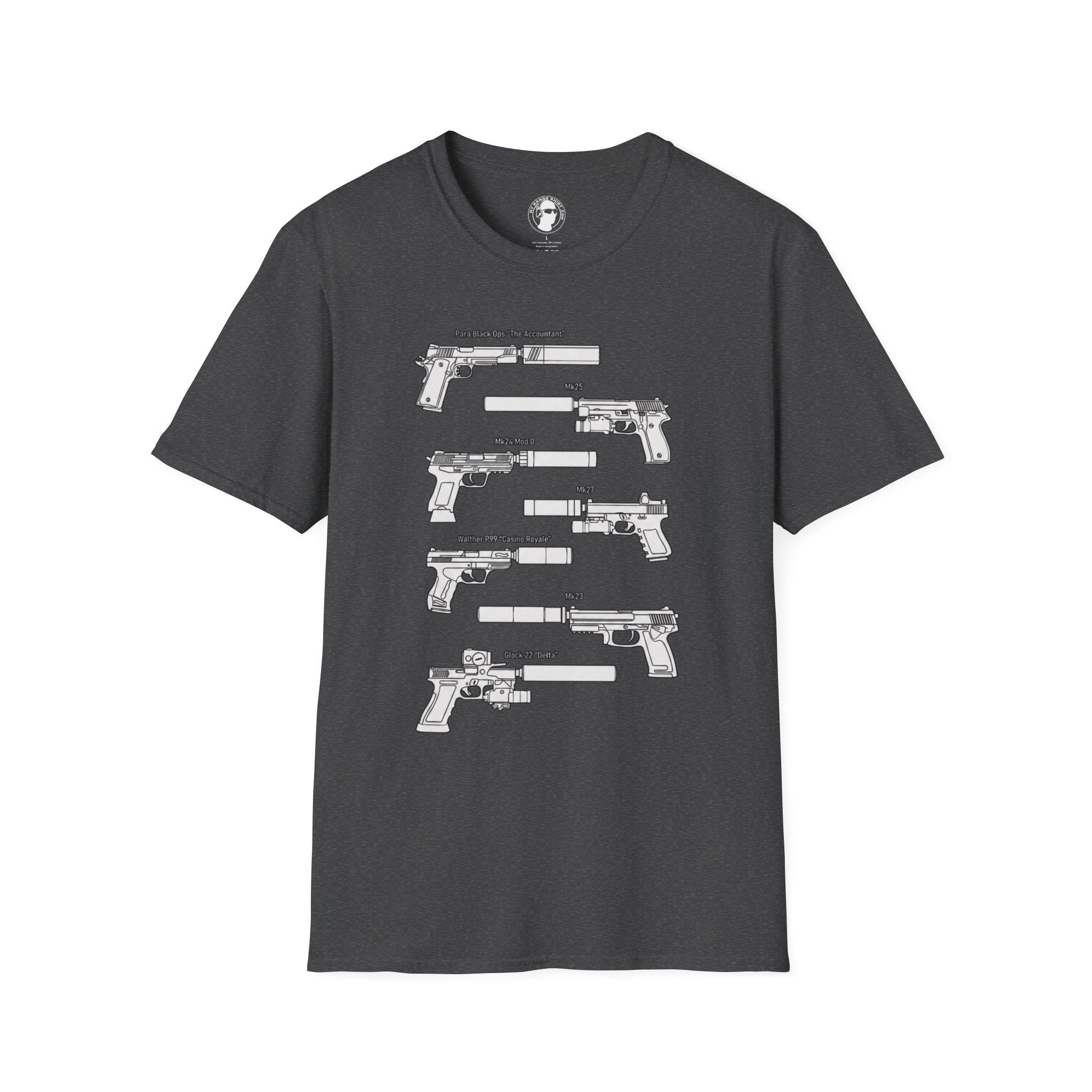Suppressor Handgun T-Shirt