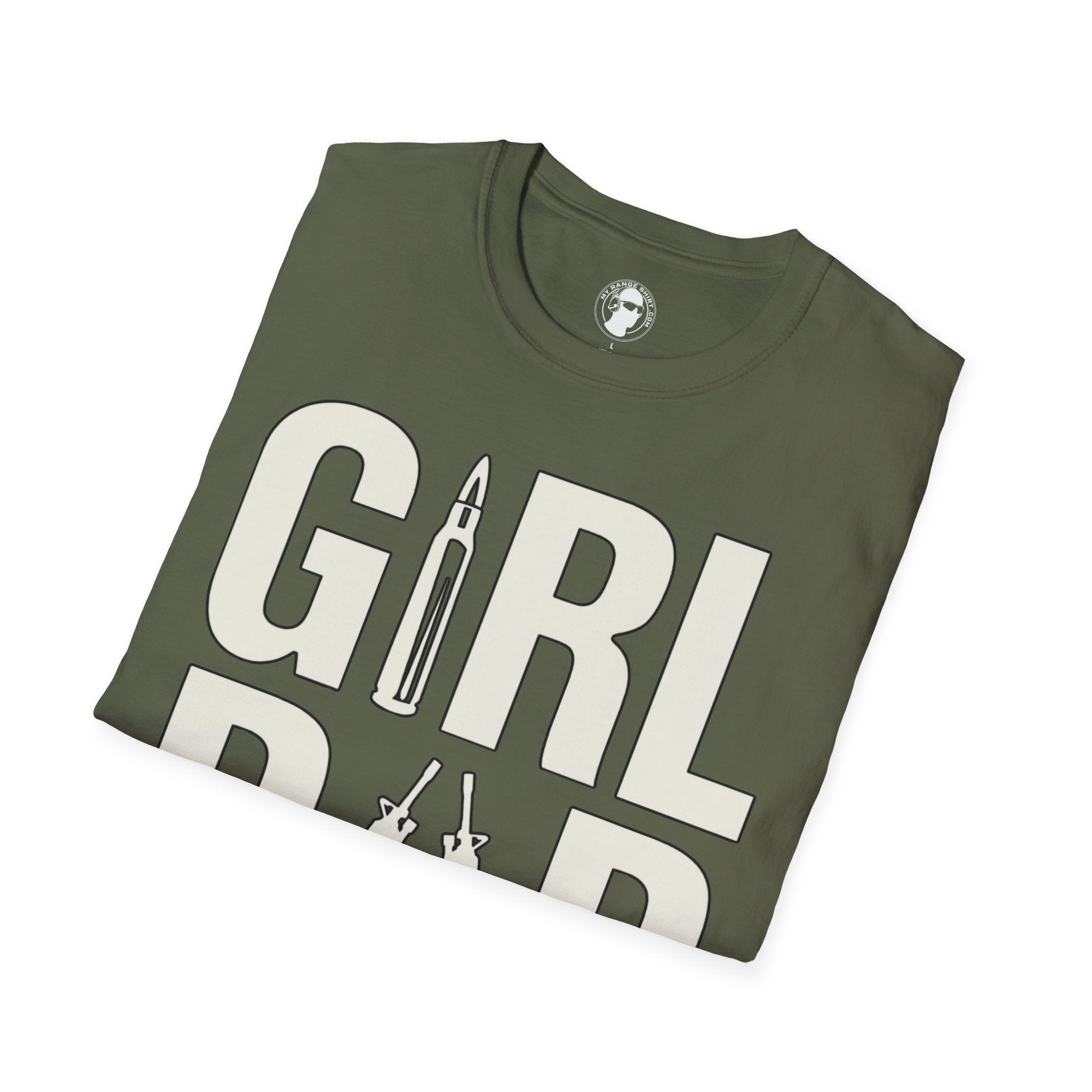 Girl Dad, Her First Line of Defense T-Shirt