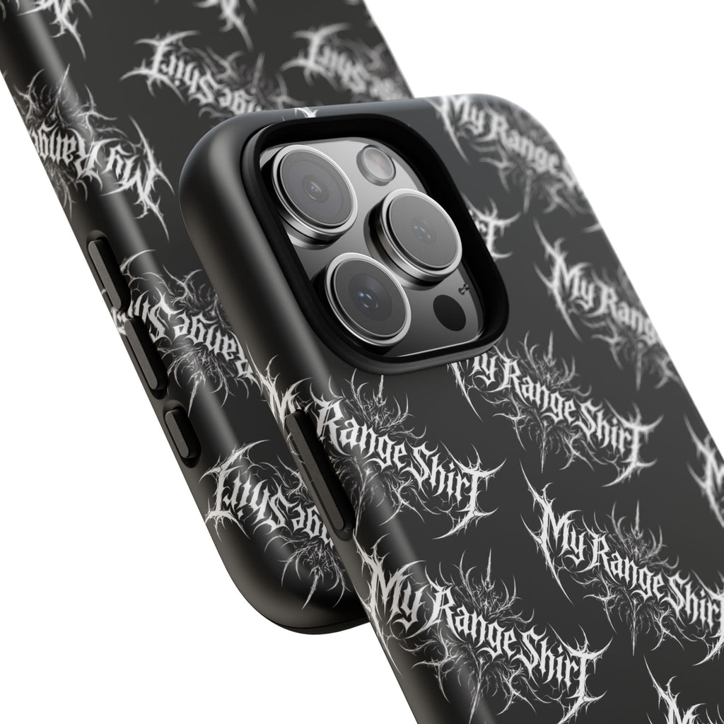 Tough Case — 'My Range Shirt' Metal Logo Black Protective Phone Case