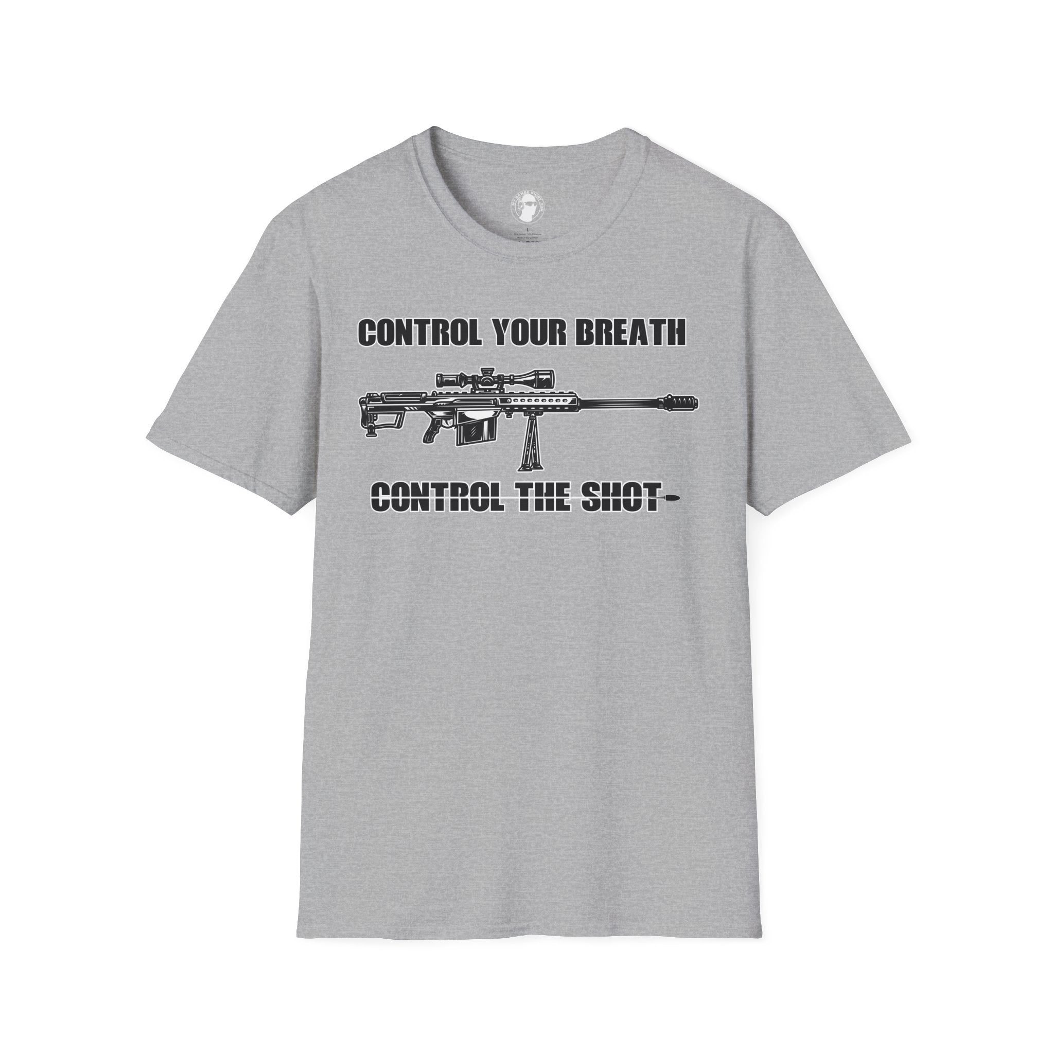 Control Your Breath Control The Shot T-Shirt