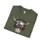 Longhorn Texas Skull T-Shirt