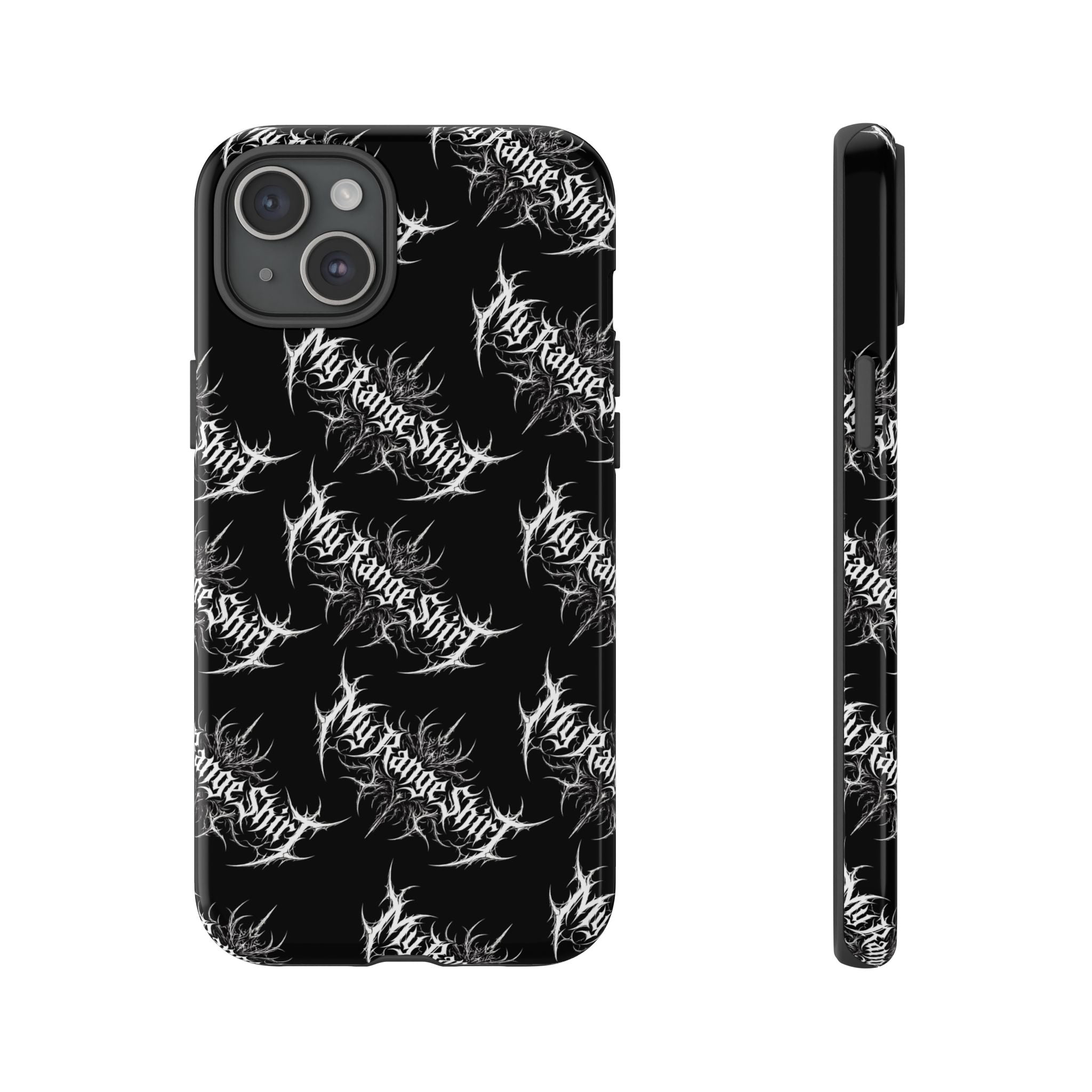 Tough Case — 'My Range Shirt' Metal Logo Black Protective Phone Case