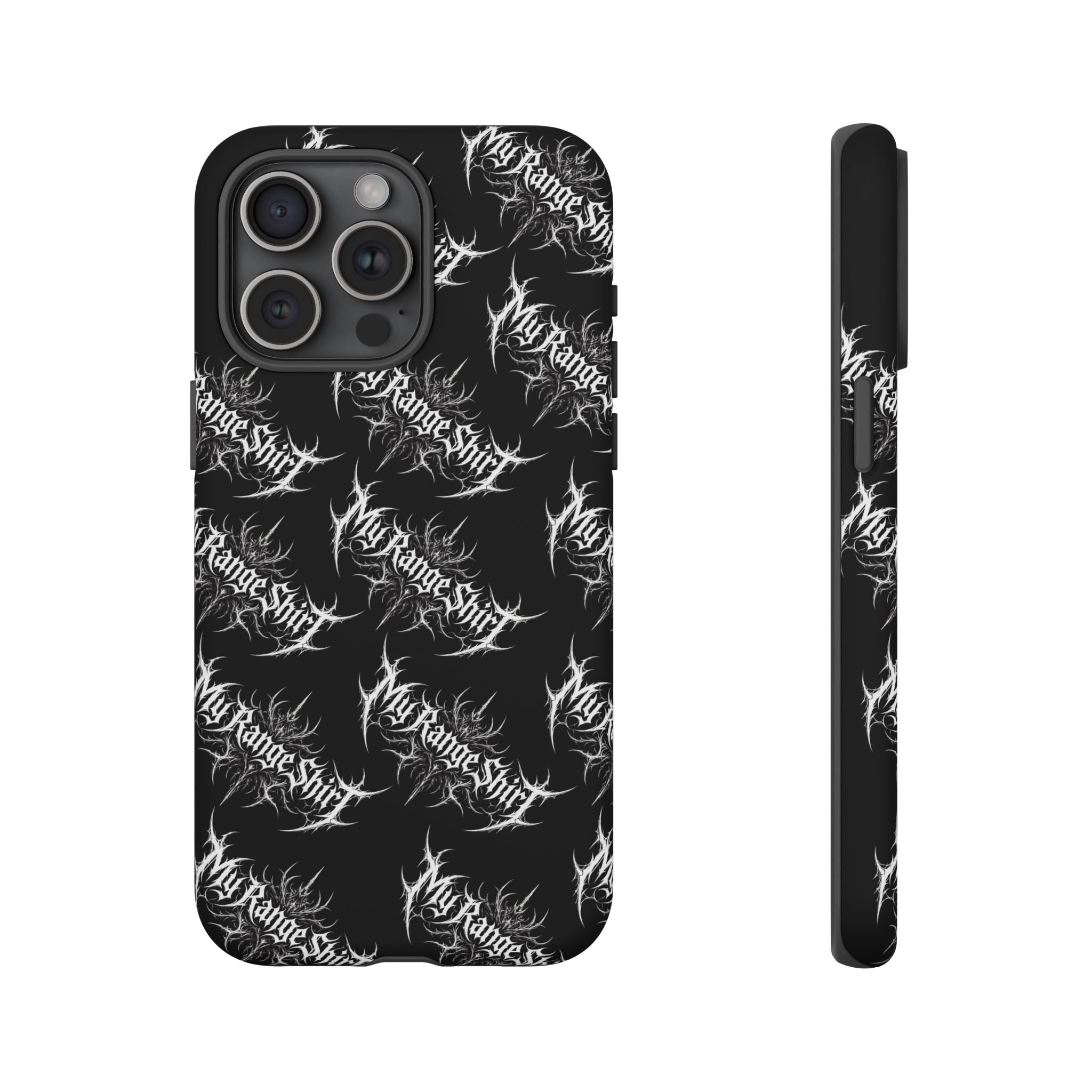 Tough Case — 'My Range Shirt' Metal Logo Black Protective Phone Case