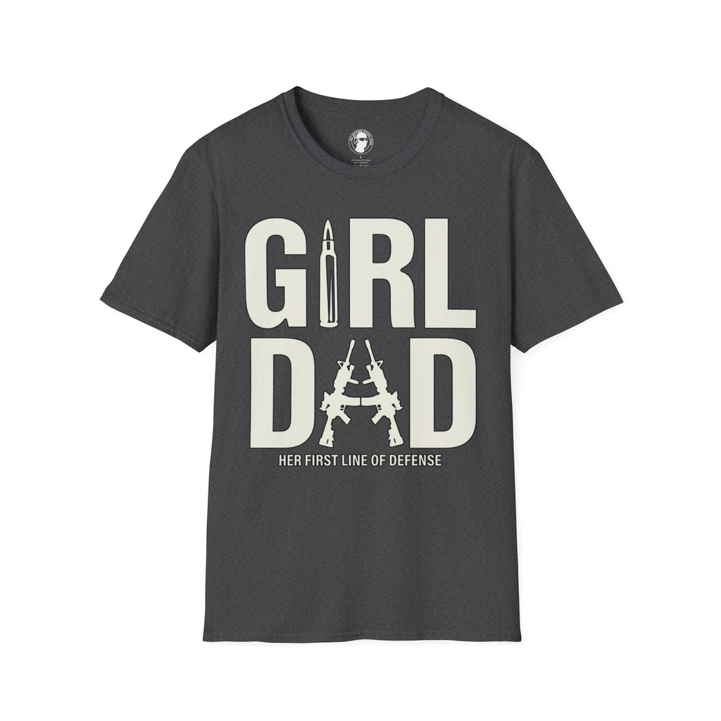 Girl Dad, Her First Line of Defense T-Shirt