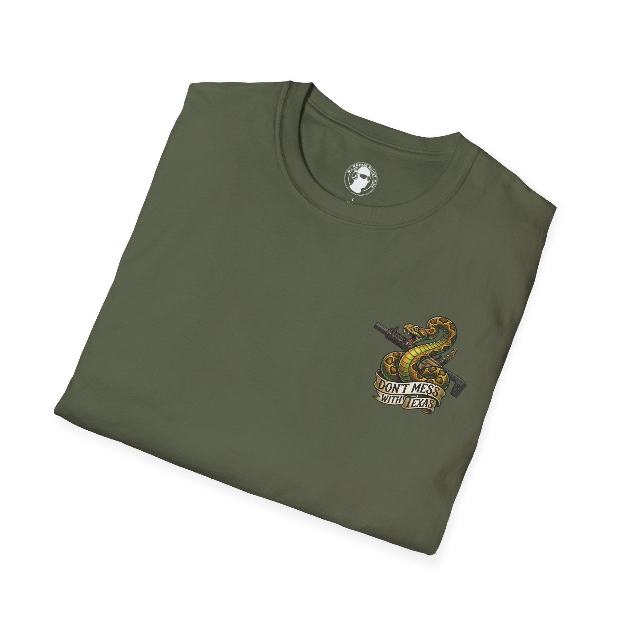 Don't Mess With Texas Rattlesnake T-Shirt