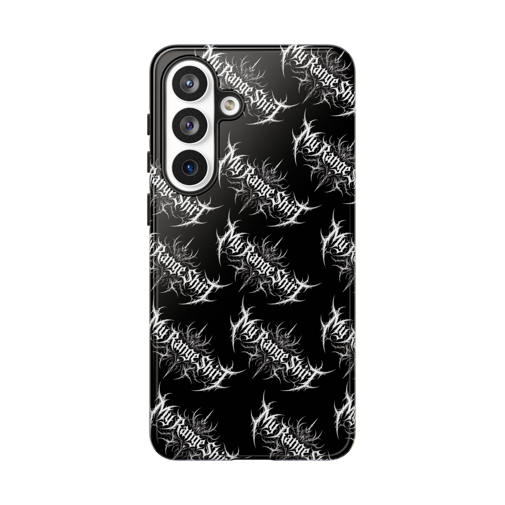 Tough Case — 'My Range Shirt' Metal Logo Black Protective Phone Case