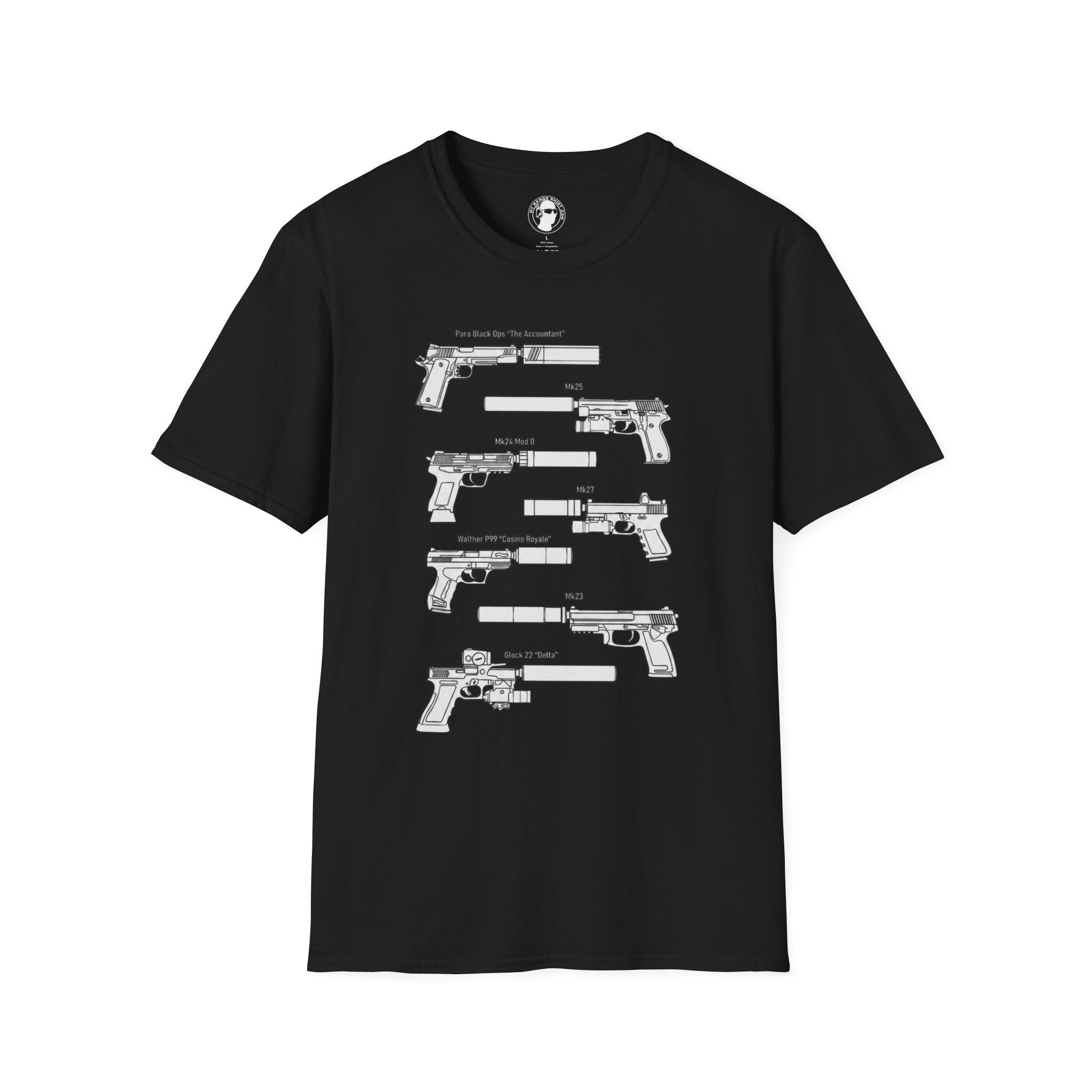 Suppressor Handgun T-Shirt
