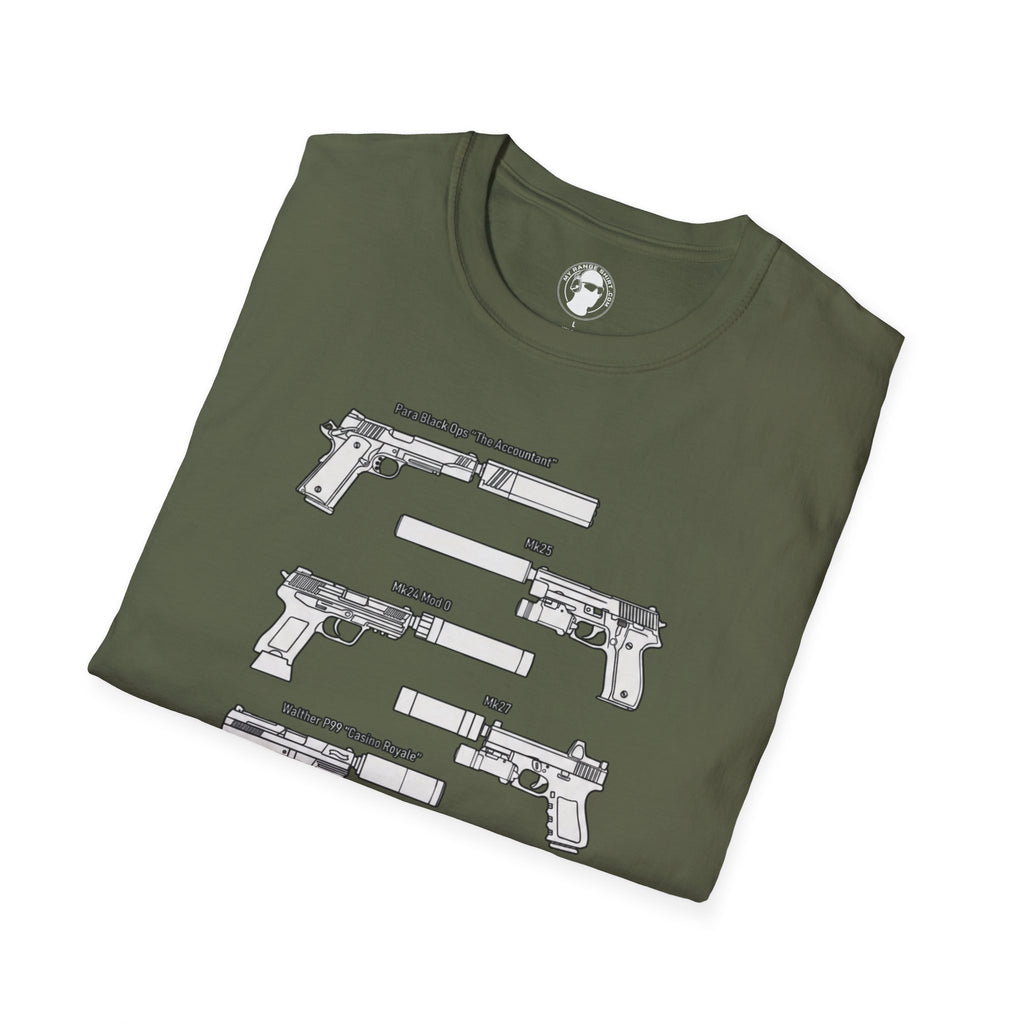 Suppressor Handgun T-Shirt
