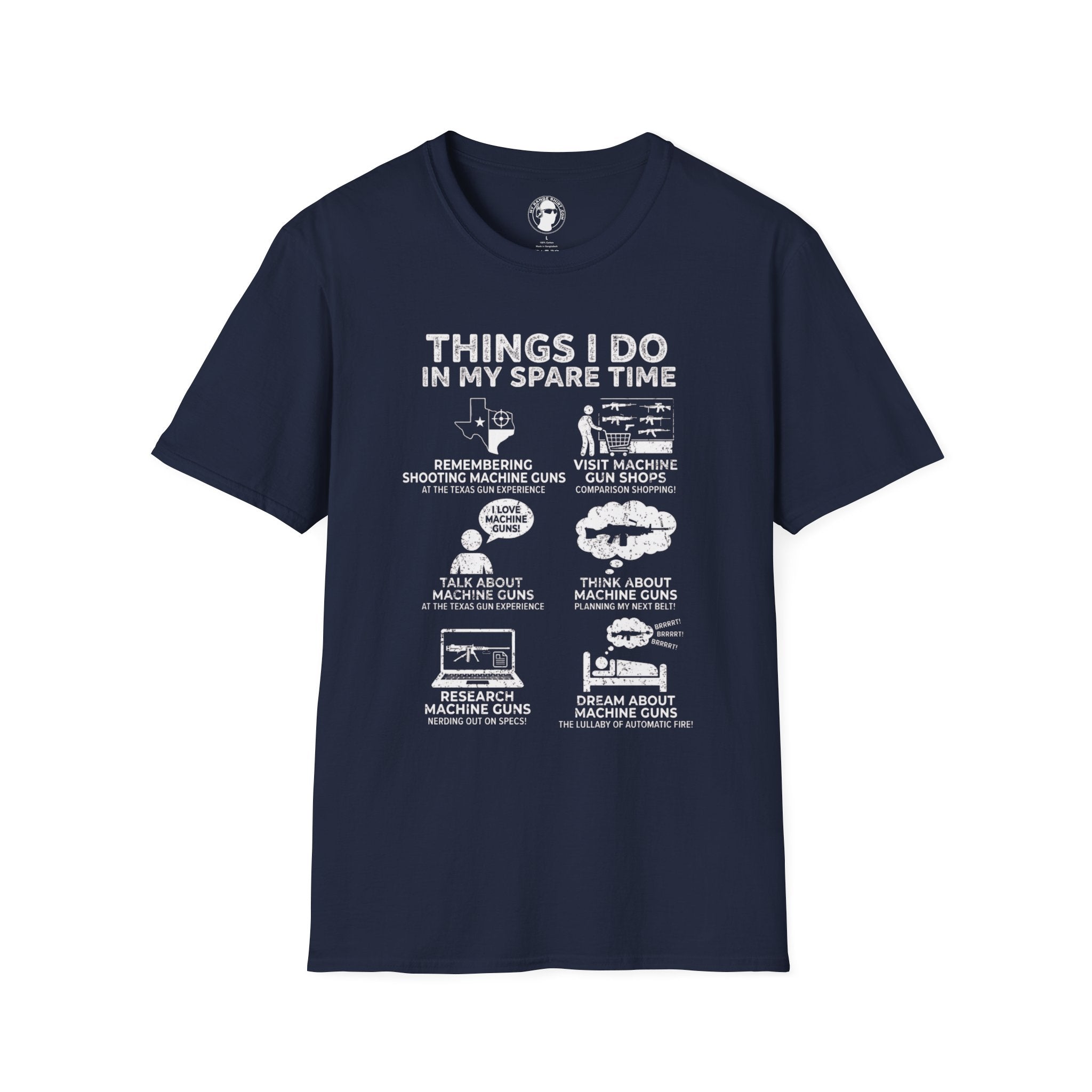 Machine Gun Mindset Hook T-Shirt
