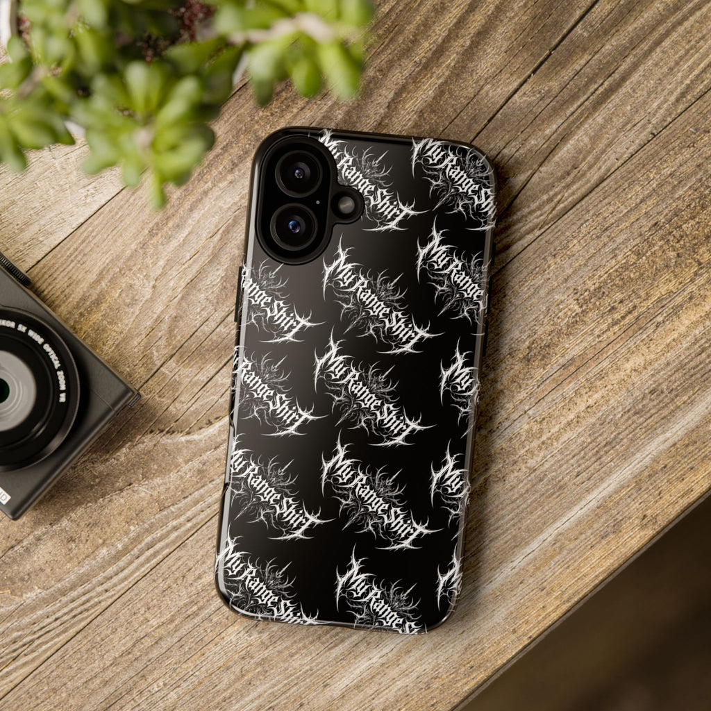 Tough Case — 'My Range Shirt' Metal Logo Black Protective Phone Case