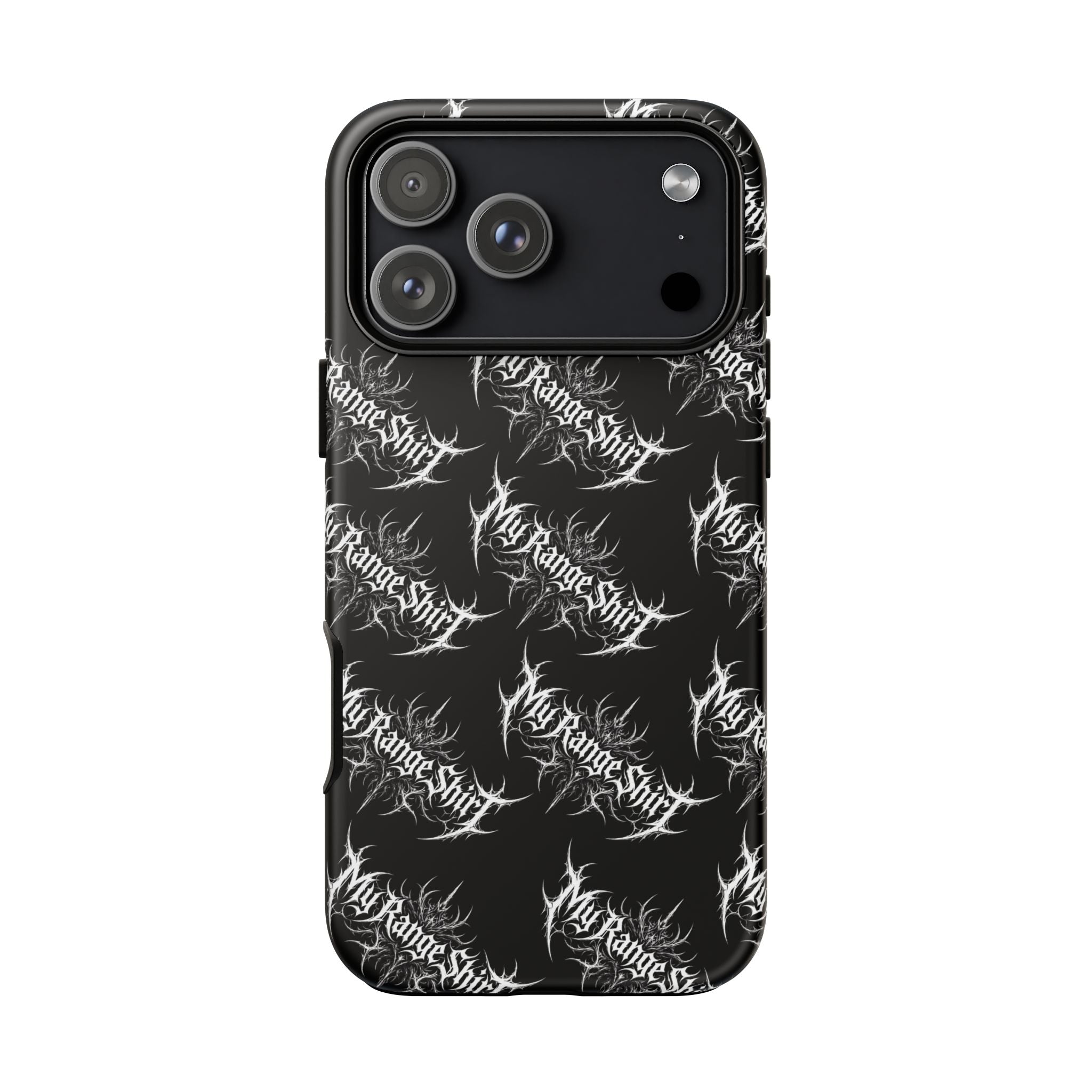 Tough Case — 'My Range Shirt' Metal Logo Black Protective Phone Case