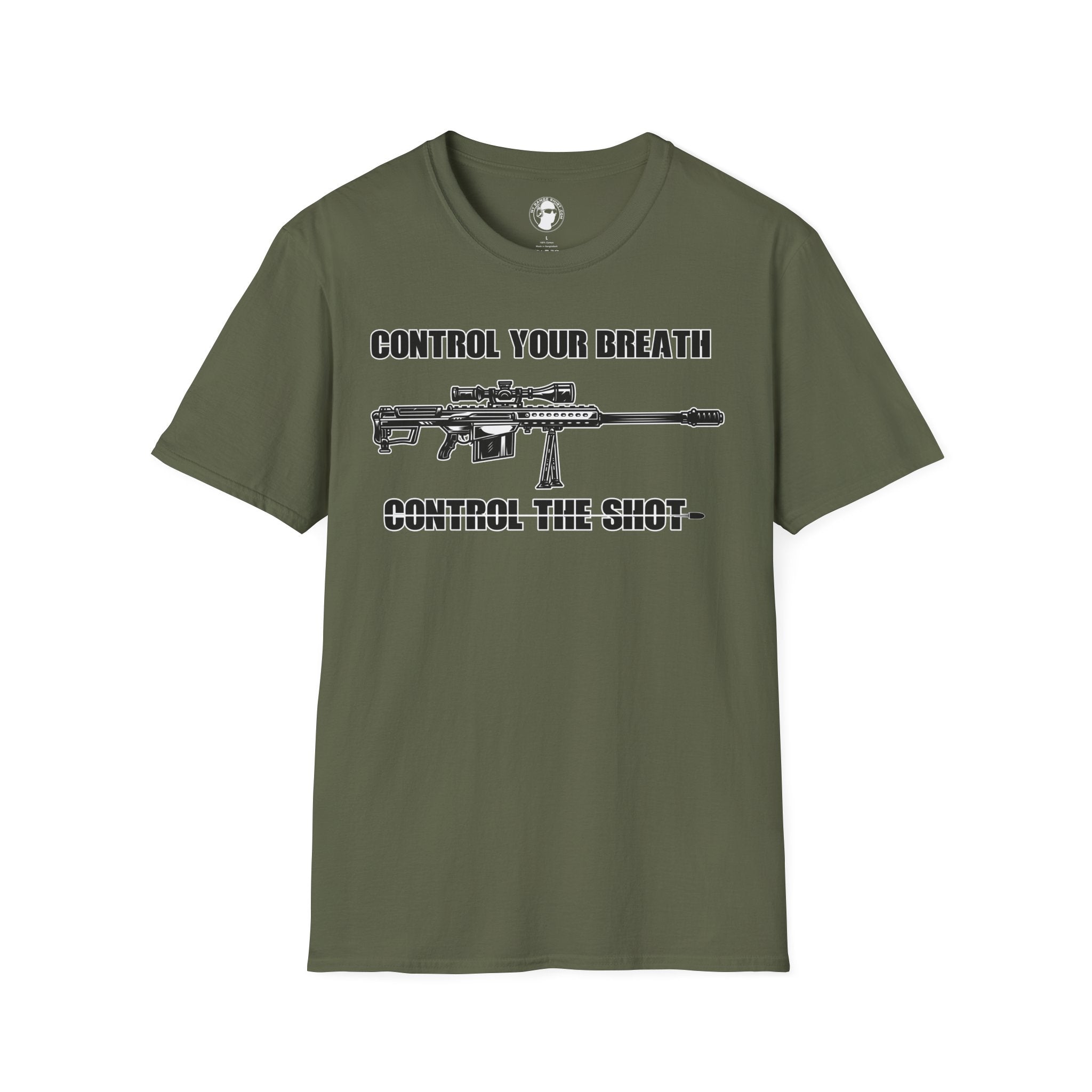 Control Your Breath Control The Shot T-Shirt